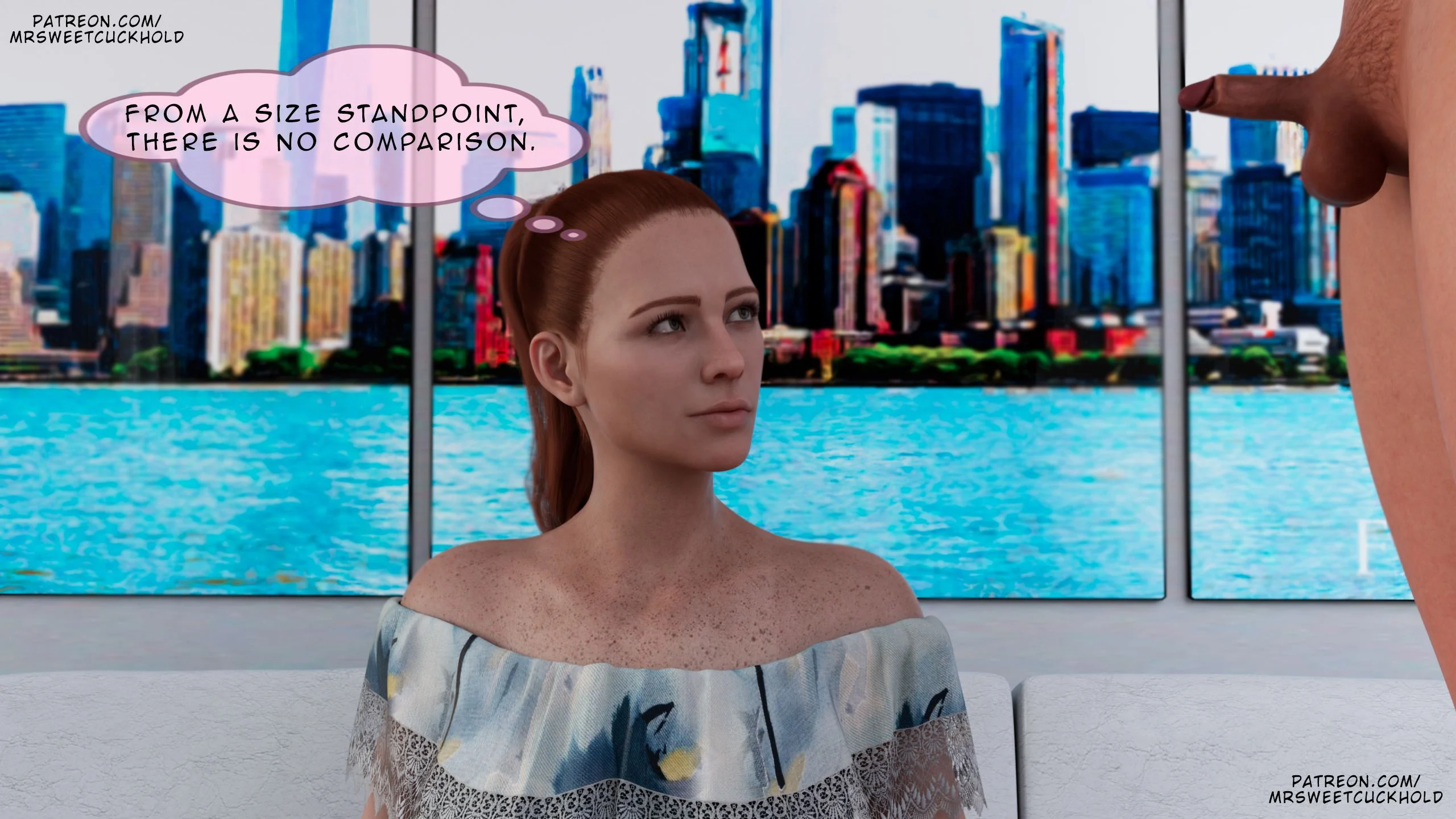 Much bigger than my boyfriend [Mr.SweetCuckhold] - Chapter 2 — Page 8