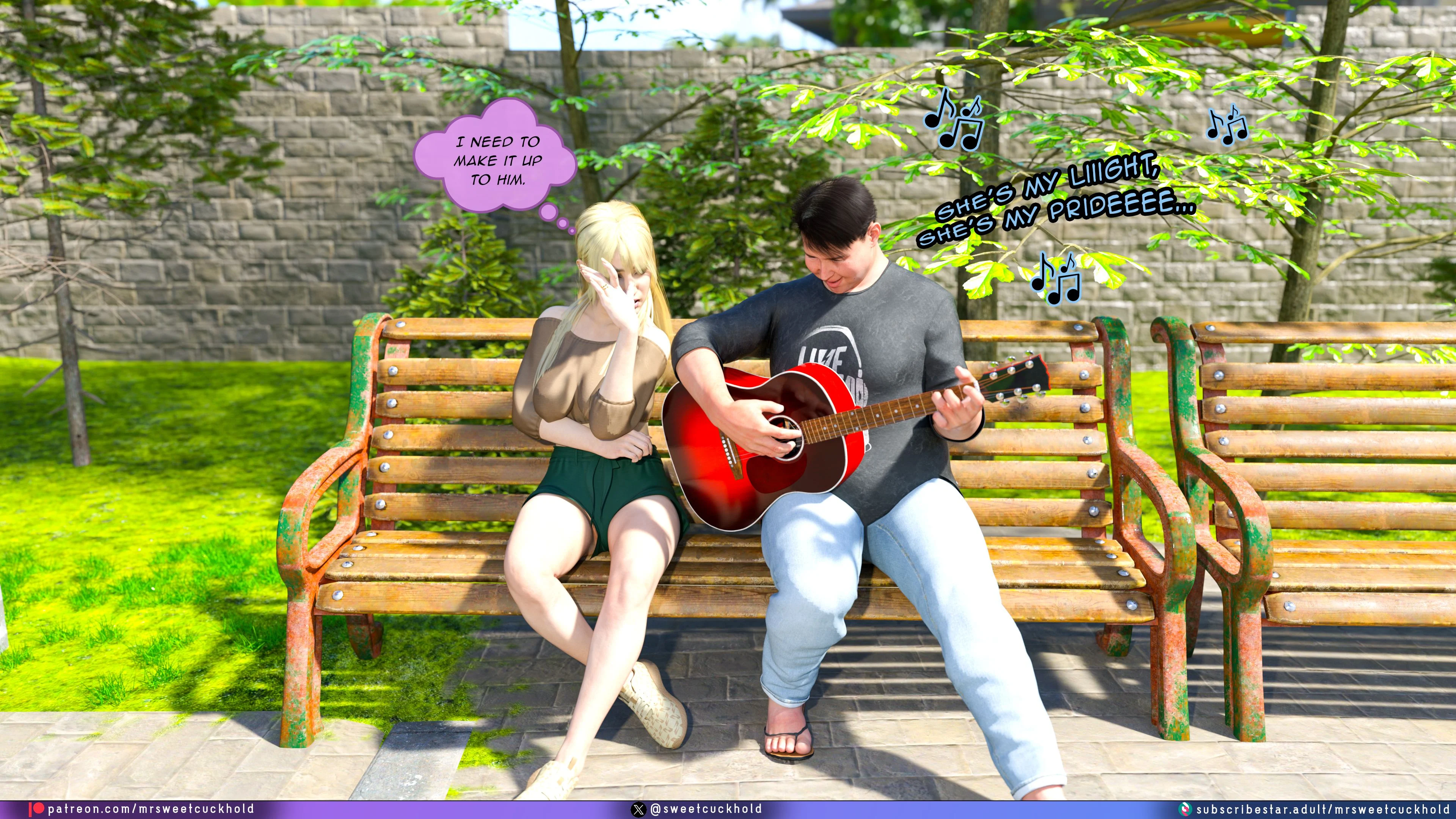 Much bigger than my boyfriend [Mr.SweetCuckhold] - Chapter 8 — Page 112