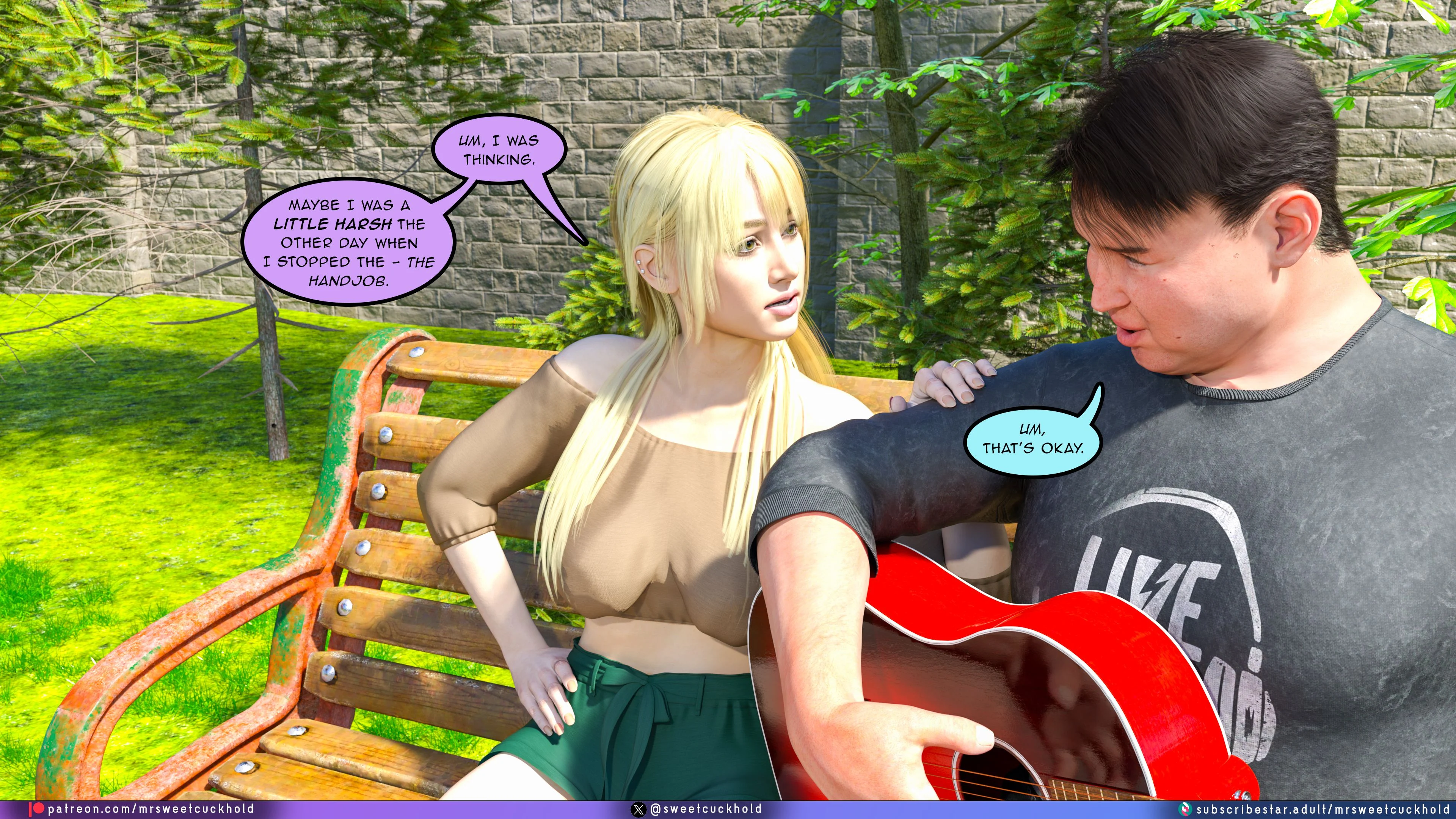 Much bigger than my boyfriend [Mr.SweetCuckhold] - Chapter 8 — Page 113