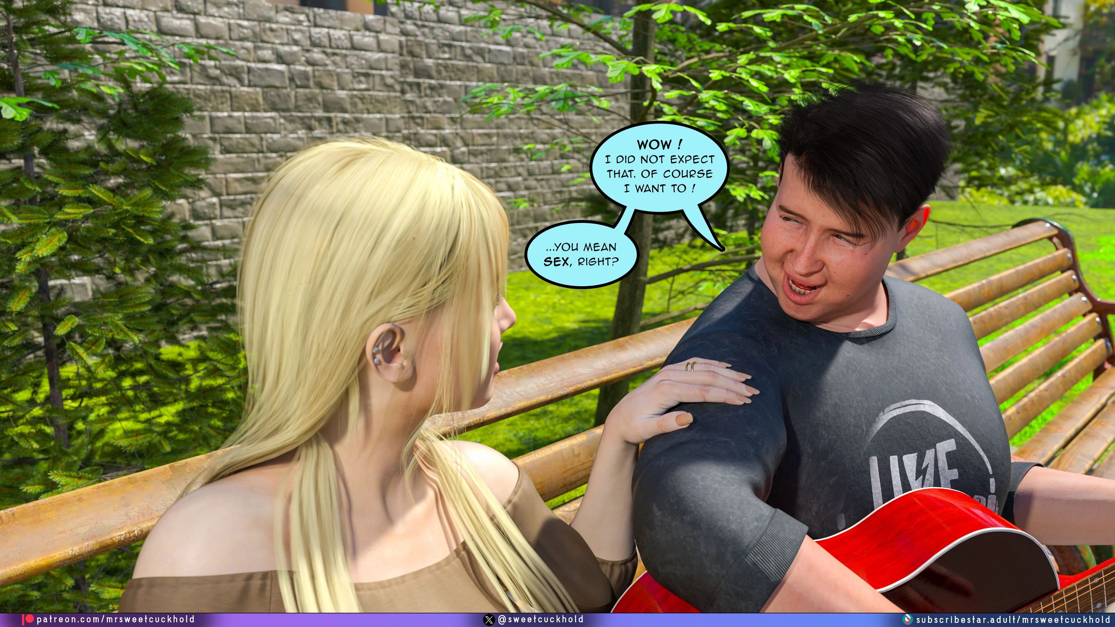 Much bigger than my boyfriend [Mr.SweetCuckhold] - Chapter 8 — Page 115