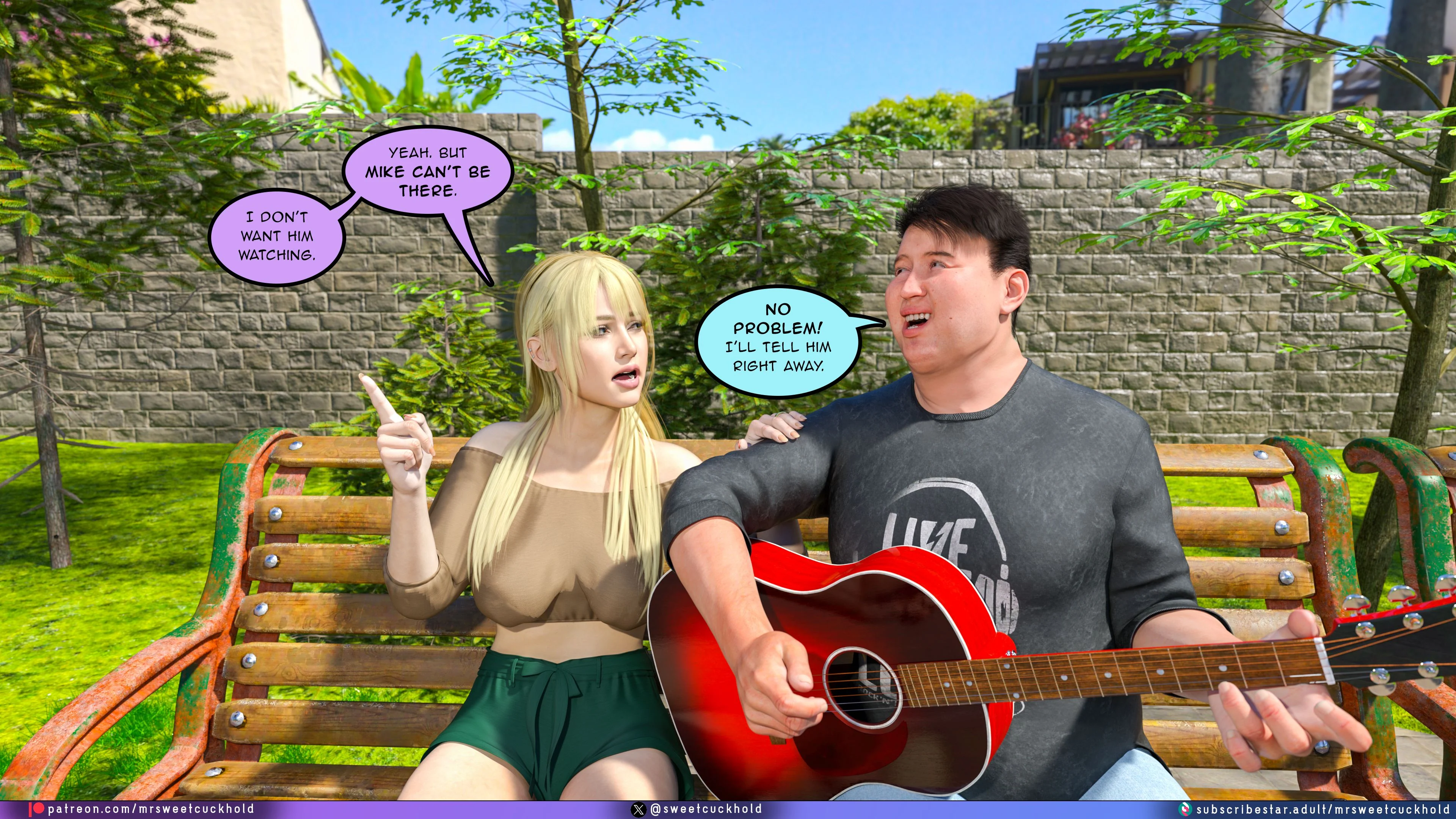 Much bigger than my boyfriend [Mr.SweetCuckhold] - Chapter 8 — Page 116