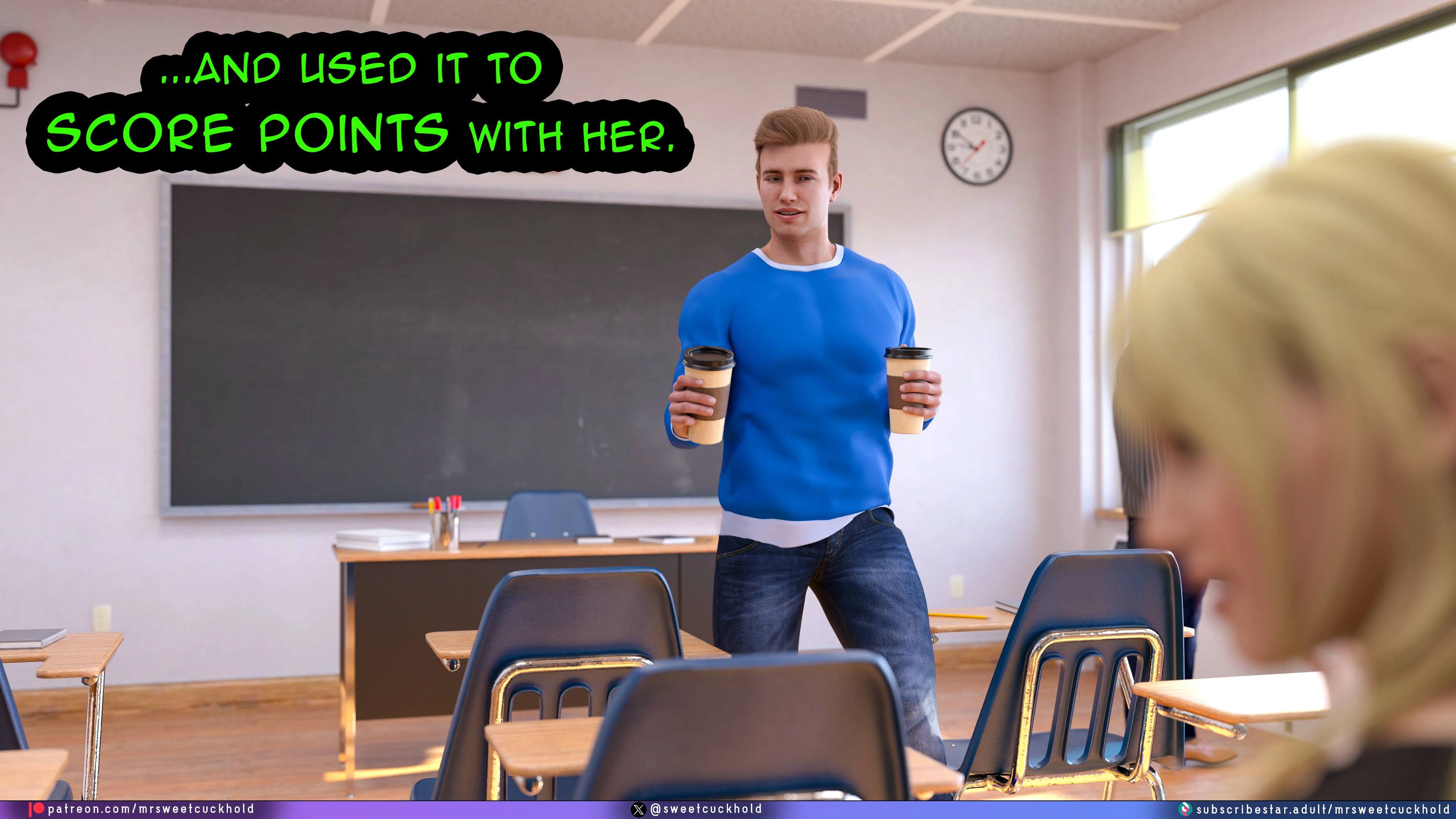 Much bigger than my boyfriend [Mr.SweetCuckhold] - Chapter 8 — Page 18