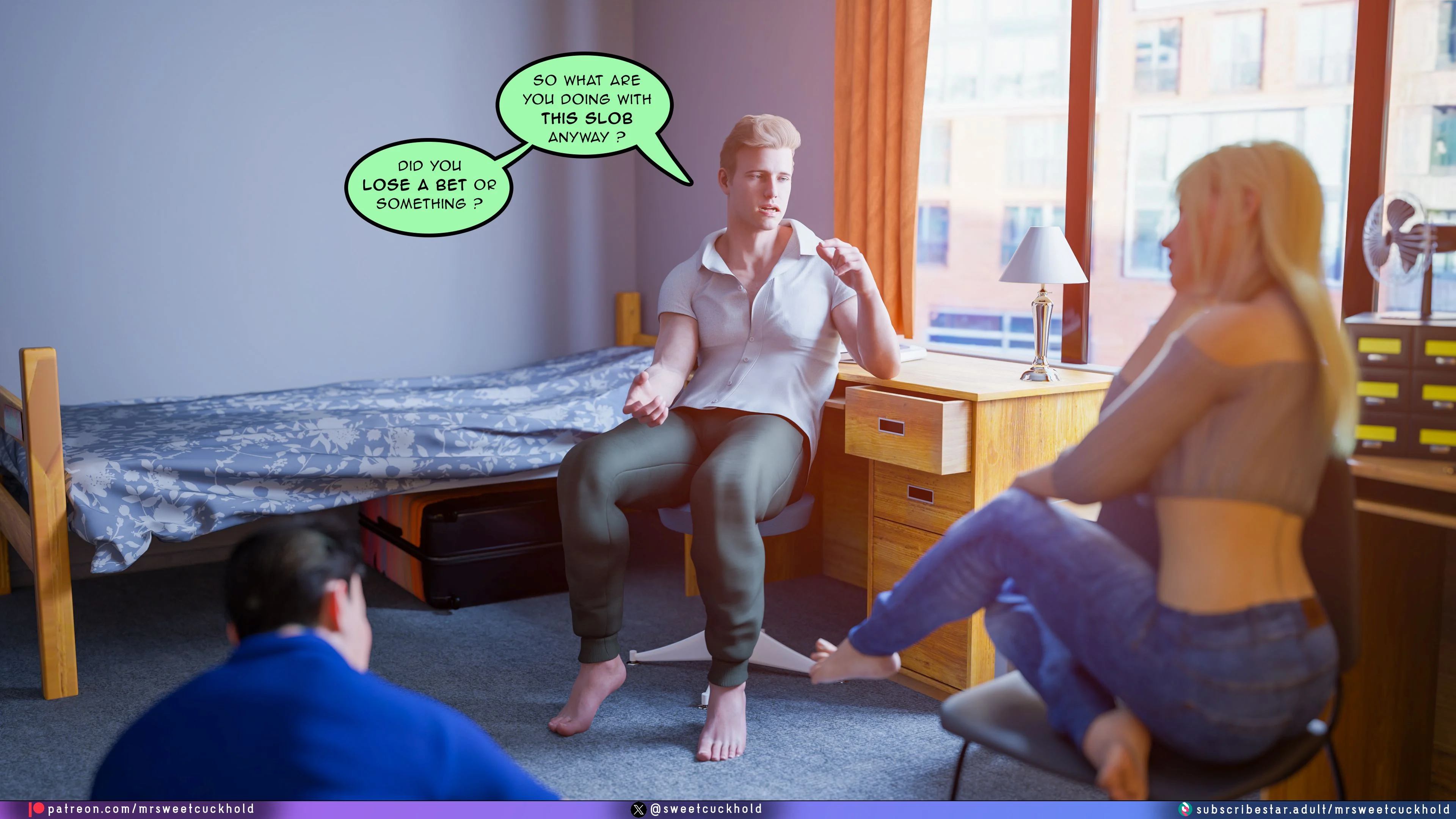 Much bigger than my boyfriend [Mr.SweetCuckhold] - Chapter 8 — Page 23