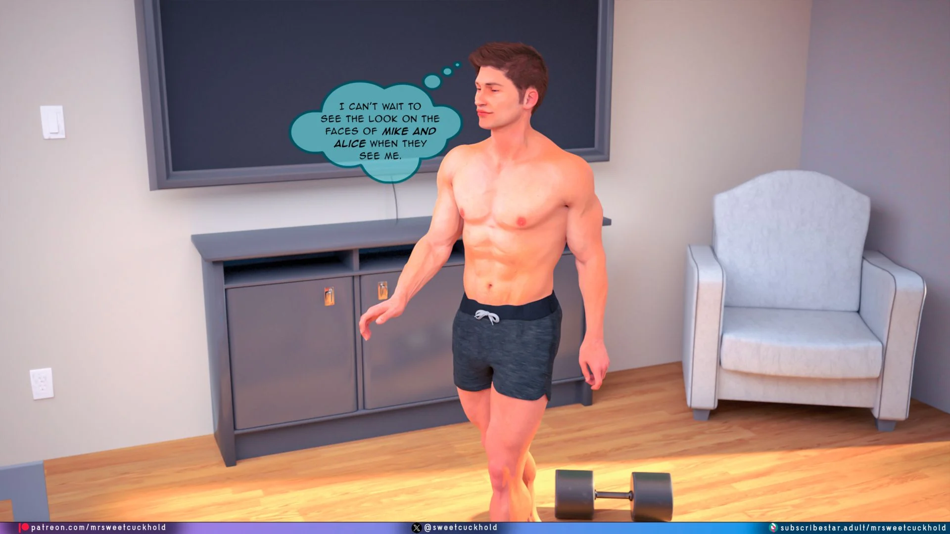 Much bigger than my boyfriend [Mr.SweetCuckhold] - Chapter 6 — Page 22