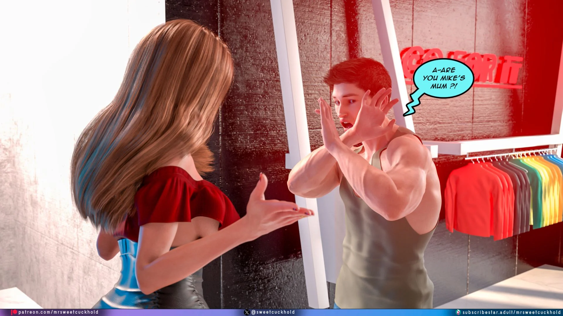 Much bigger than my boyfriend [Mr.SweetCuckhold] - Chapter 6 — Page 34