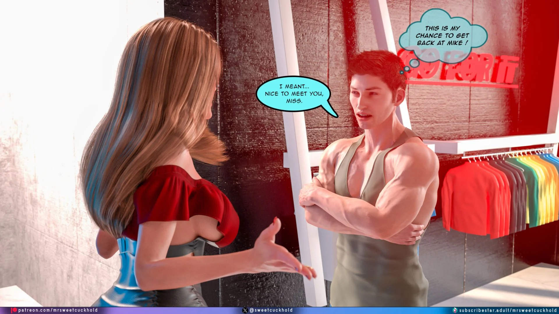 Much bigger than my boyfriend [Mr.SweetCuckhold] - Chapter 6 — Page 35