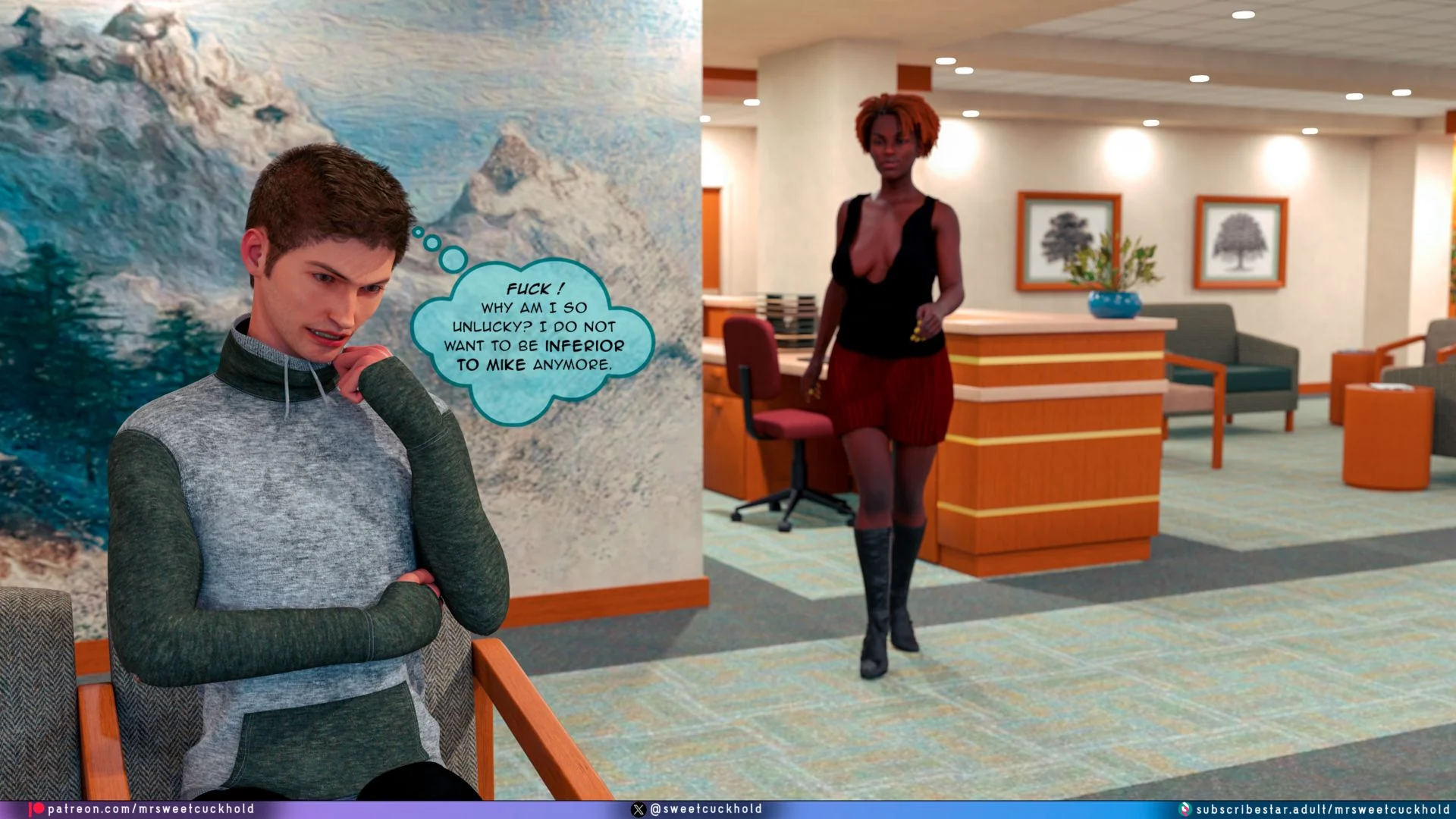 Much bigger than my boyfriend [Mr.SweetCuckhold] - Chapter 6 — Page 4