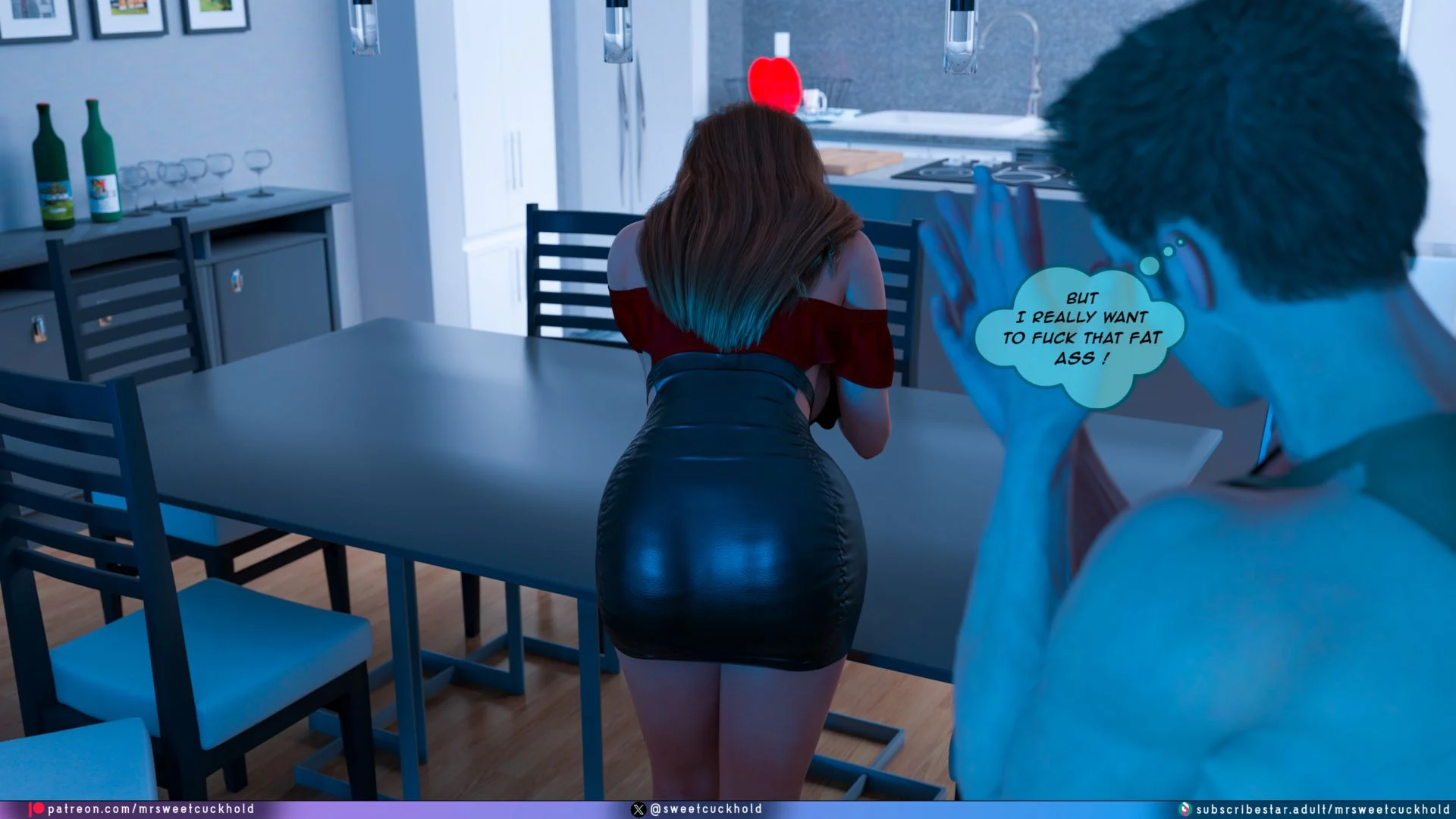 Much bigger than my boyfriend [Mr.SweetCuckhold] - Chapter 6 — Page 58