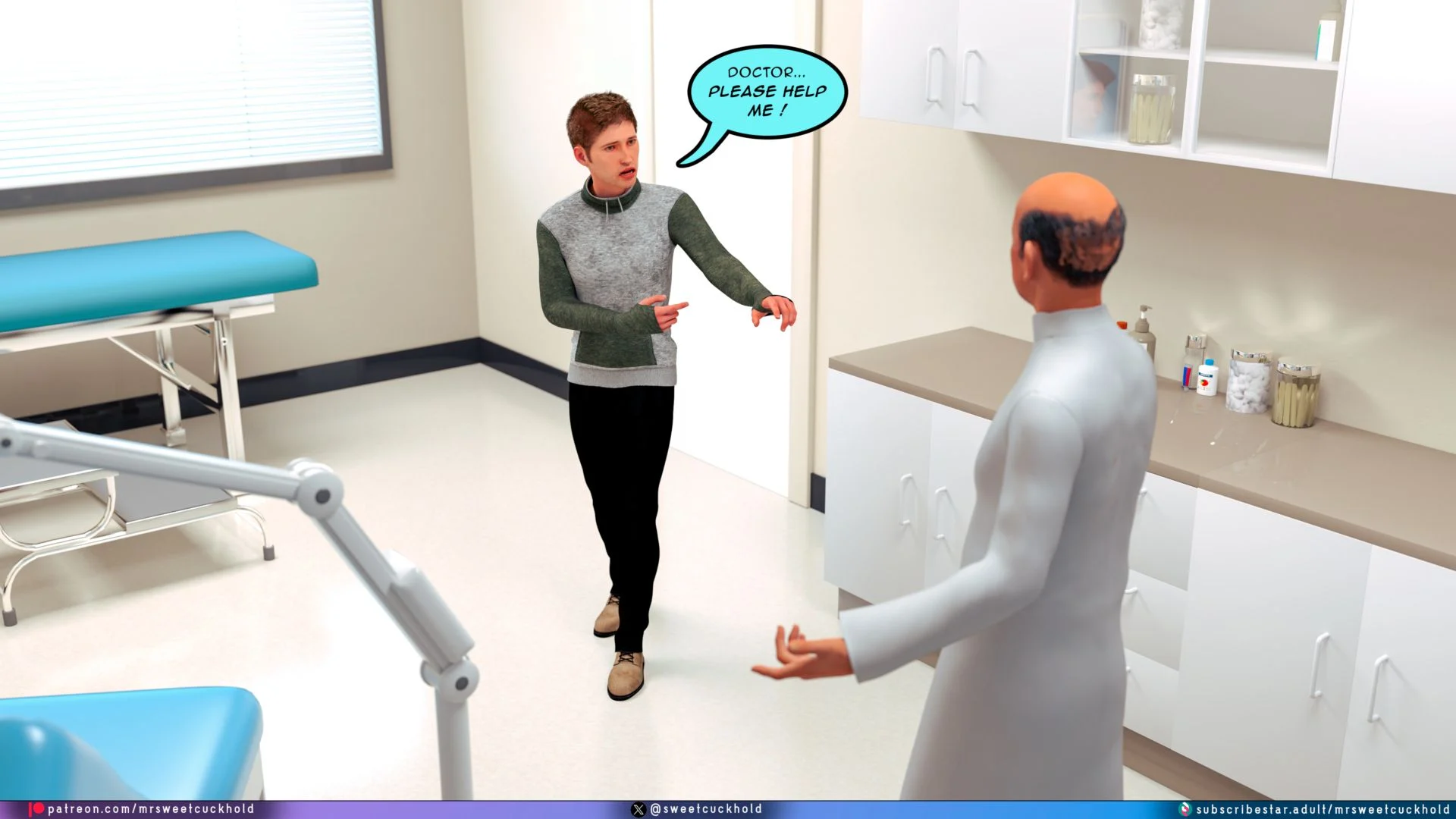 Much bigger than my boyfriend [Mr.SweetCuckhold] - Chapter 6 — Page 8