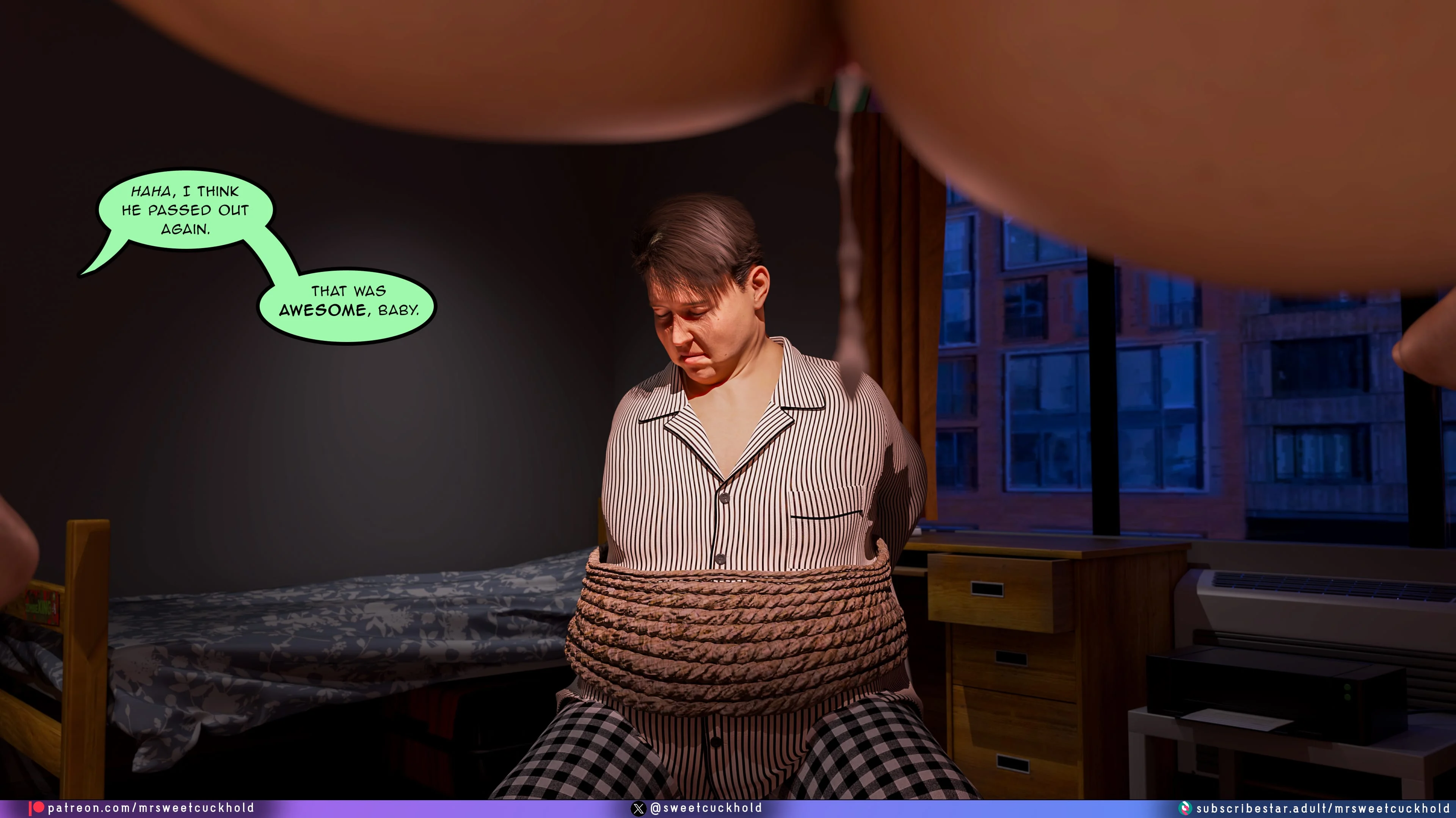 Much bigger than my boyfriend [Mr.SweetCuckhold] - Chapter 11 — Page 124