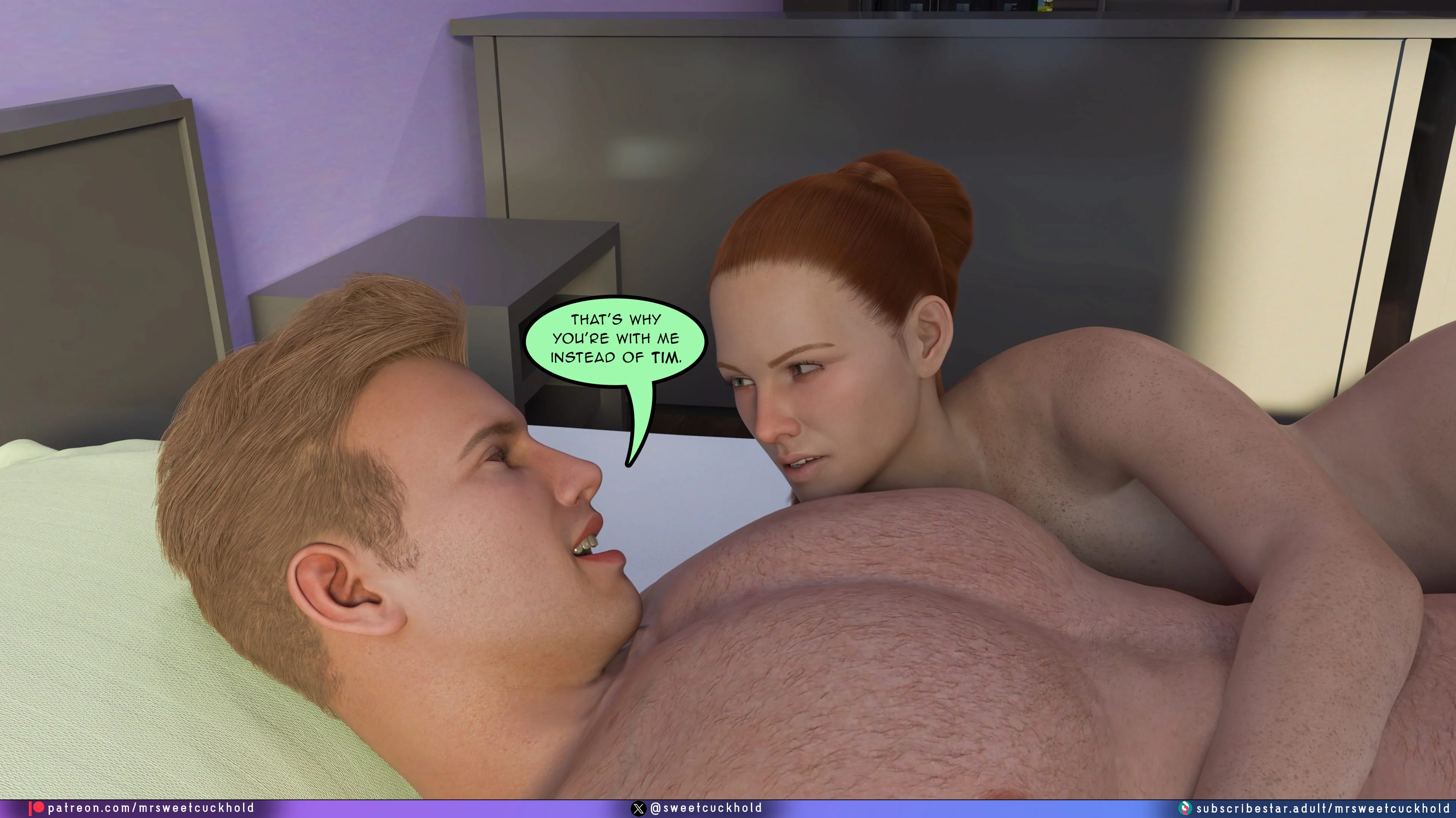 Much bigger than my boyfriend [Mr.SweetCuckhold] - Chapter 11 — Page 47