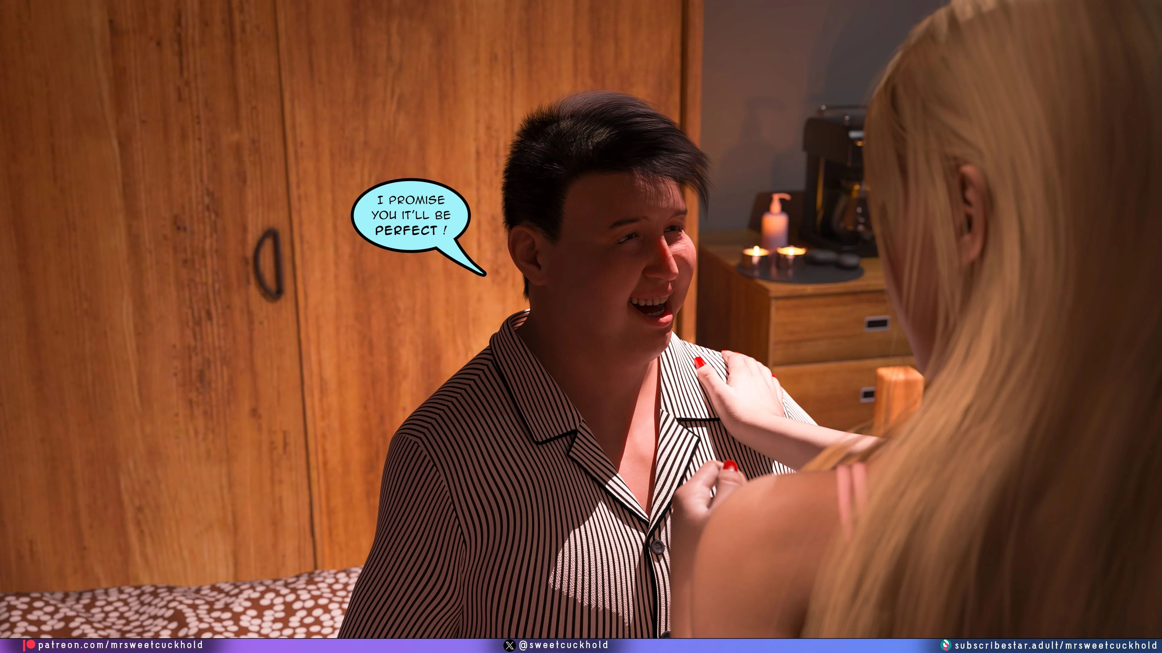 Much bigger than my boyfriend [Mr.SweetCuckhold] - Chapter 11 — Page 61