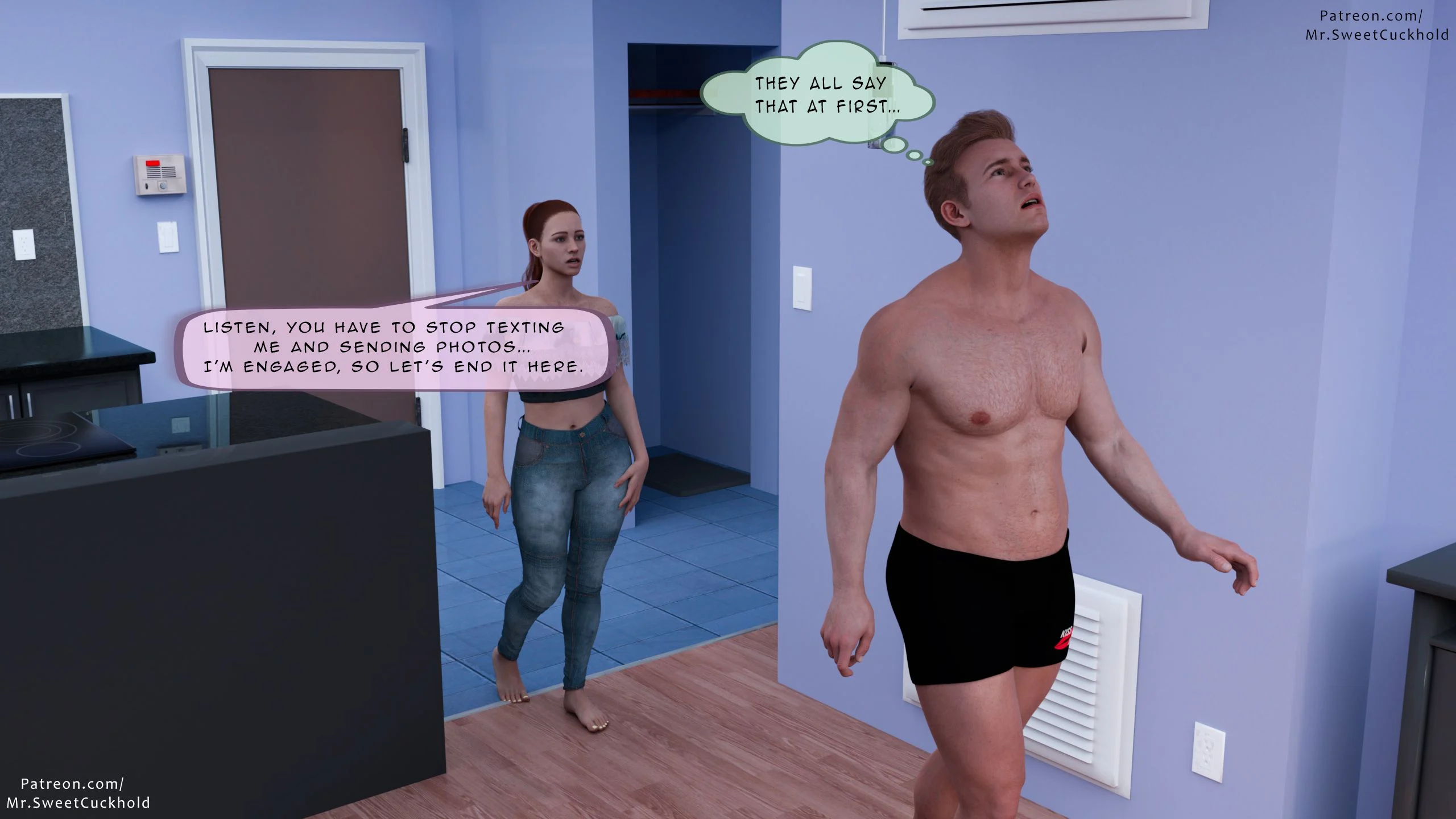 Much bigger than my boyfriend [Mr.SweetCuckhold] - Chapter 1 — Page 110