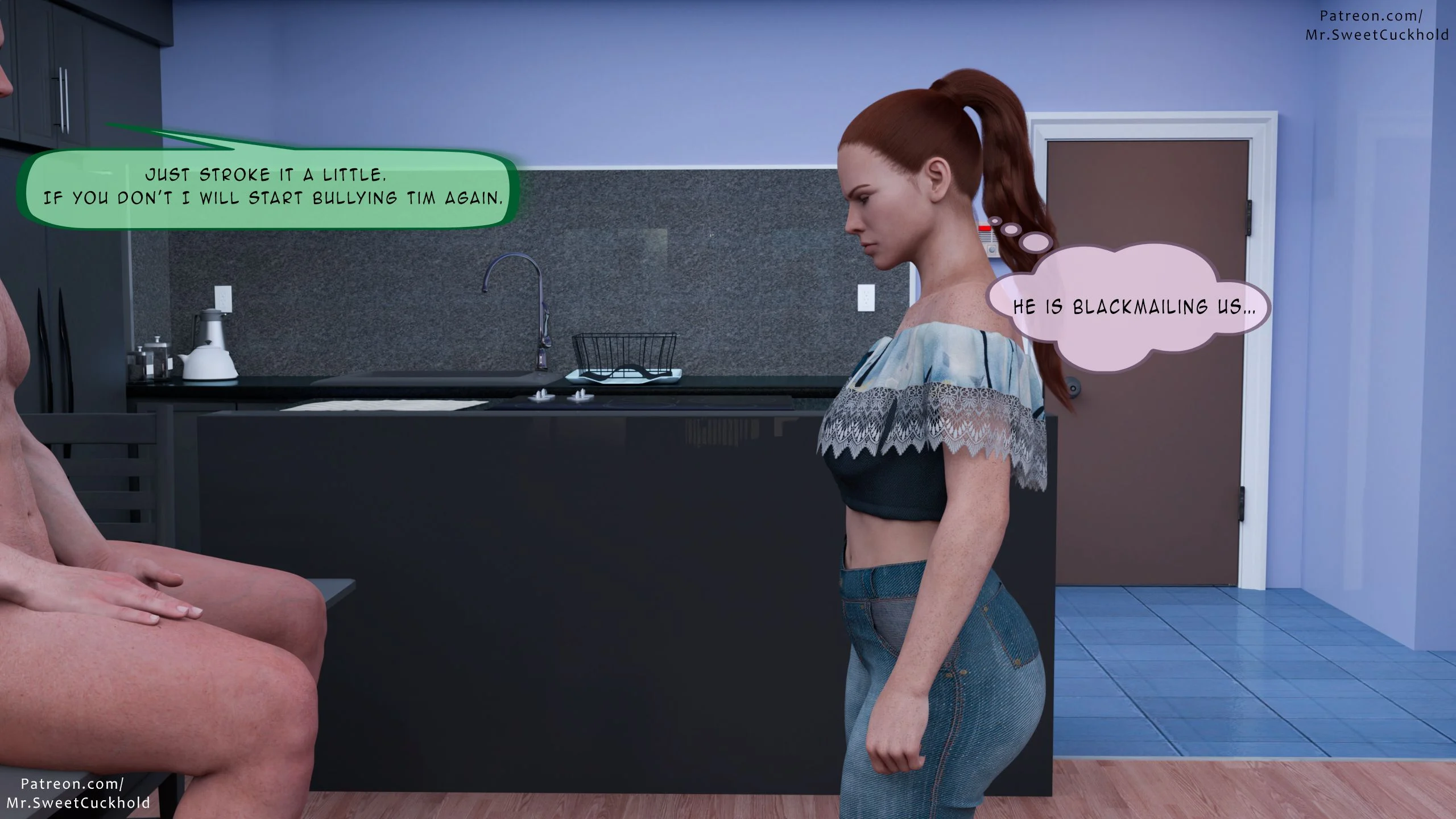 Much bigger than my boyfriend [Mr.SweetCuckhold] - Chapter 1 — Page 123