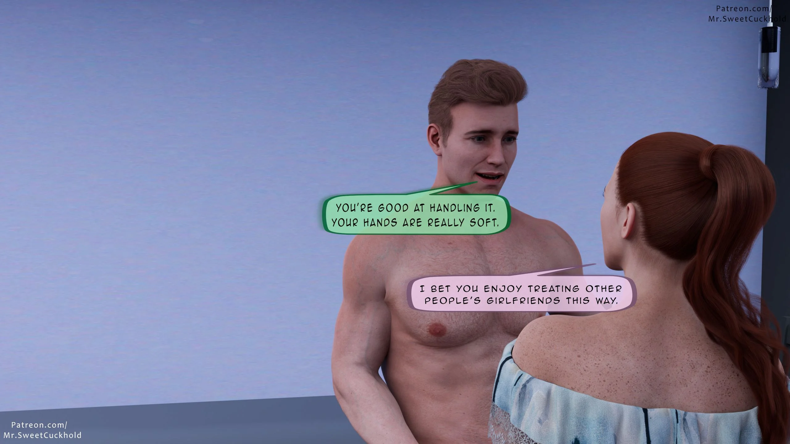 Much bigger than my boyfriend [Mr.SweetCuckhold] - Chapter 1 — Page 128