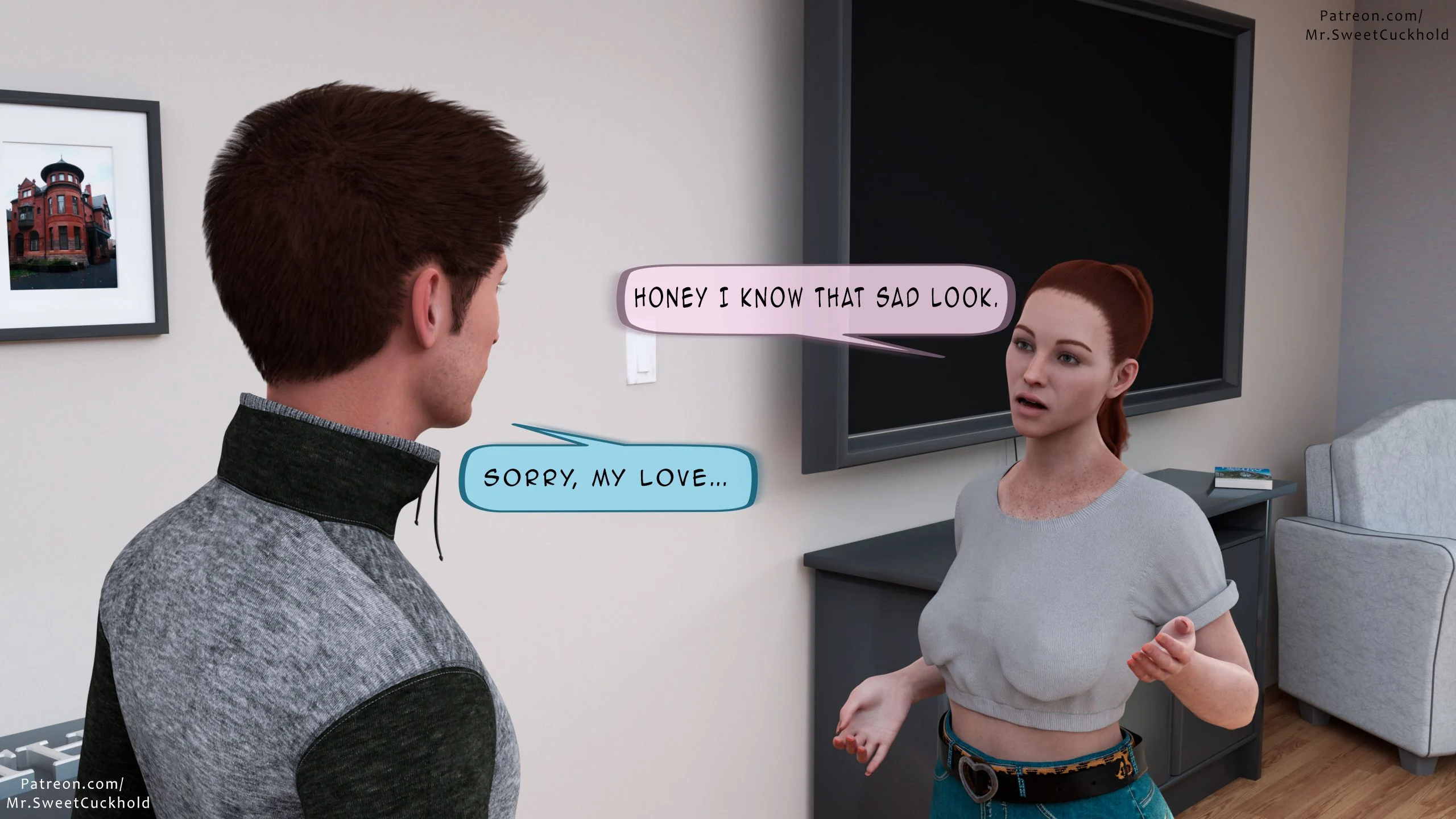 Much bigger than my boyfriend [Mr.SweetCuckhold] - Chapter 1 — Page 14