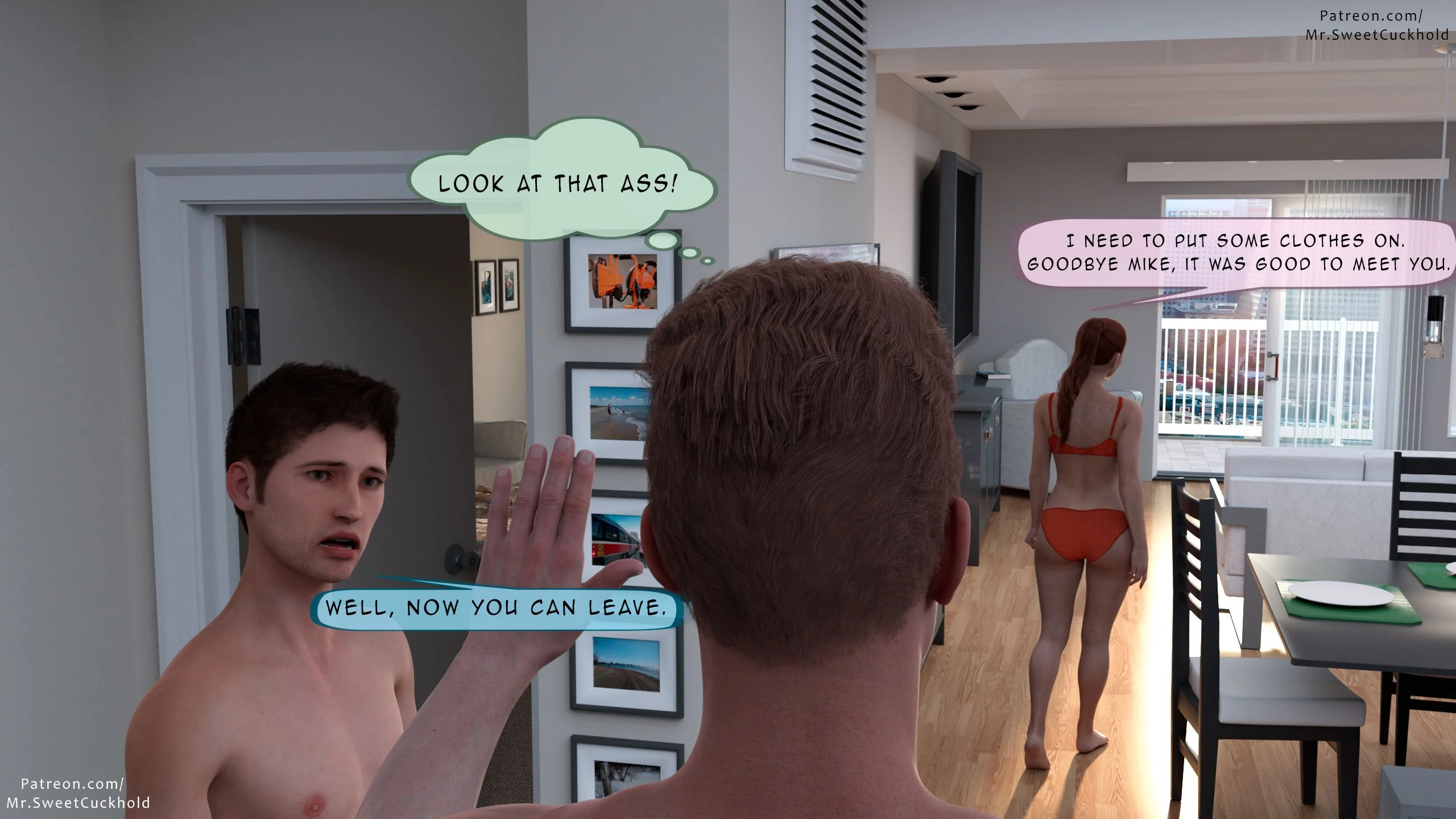 Much bigger than my boyfriend [Mr.SweetCuckhold] - Chapter 1 — Page 55