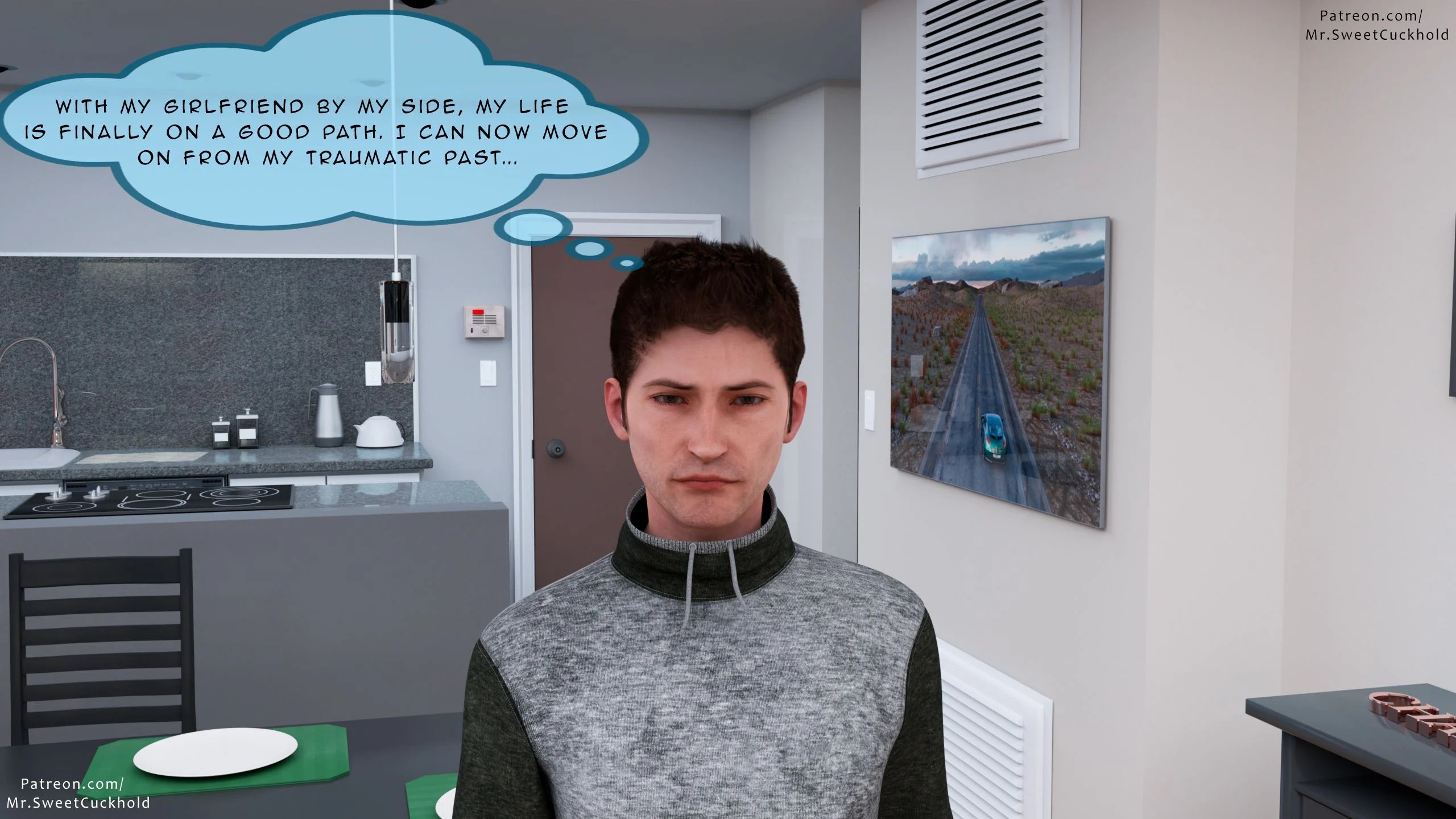 Much bigger than my boyfriend [Mr.SweetCuckhold] - Chapter 1 — Page 6