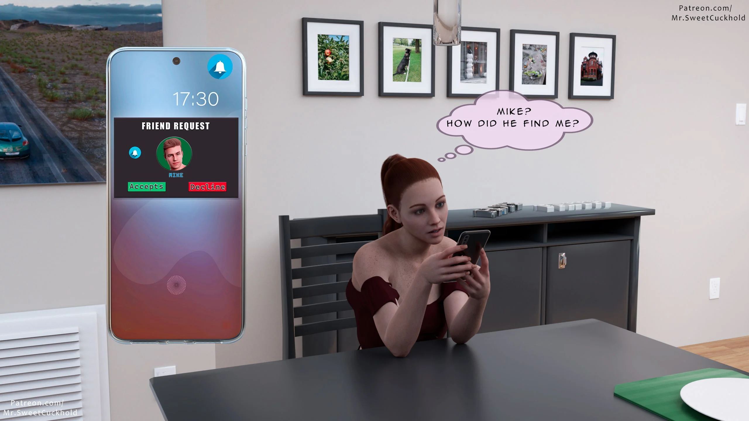 Much bigger than my boyfriend [Mr.SweetCuckhold] - Chapter 1 — Page 67