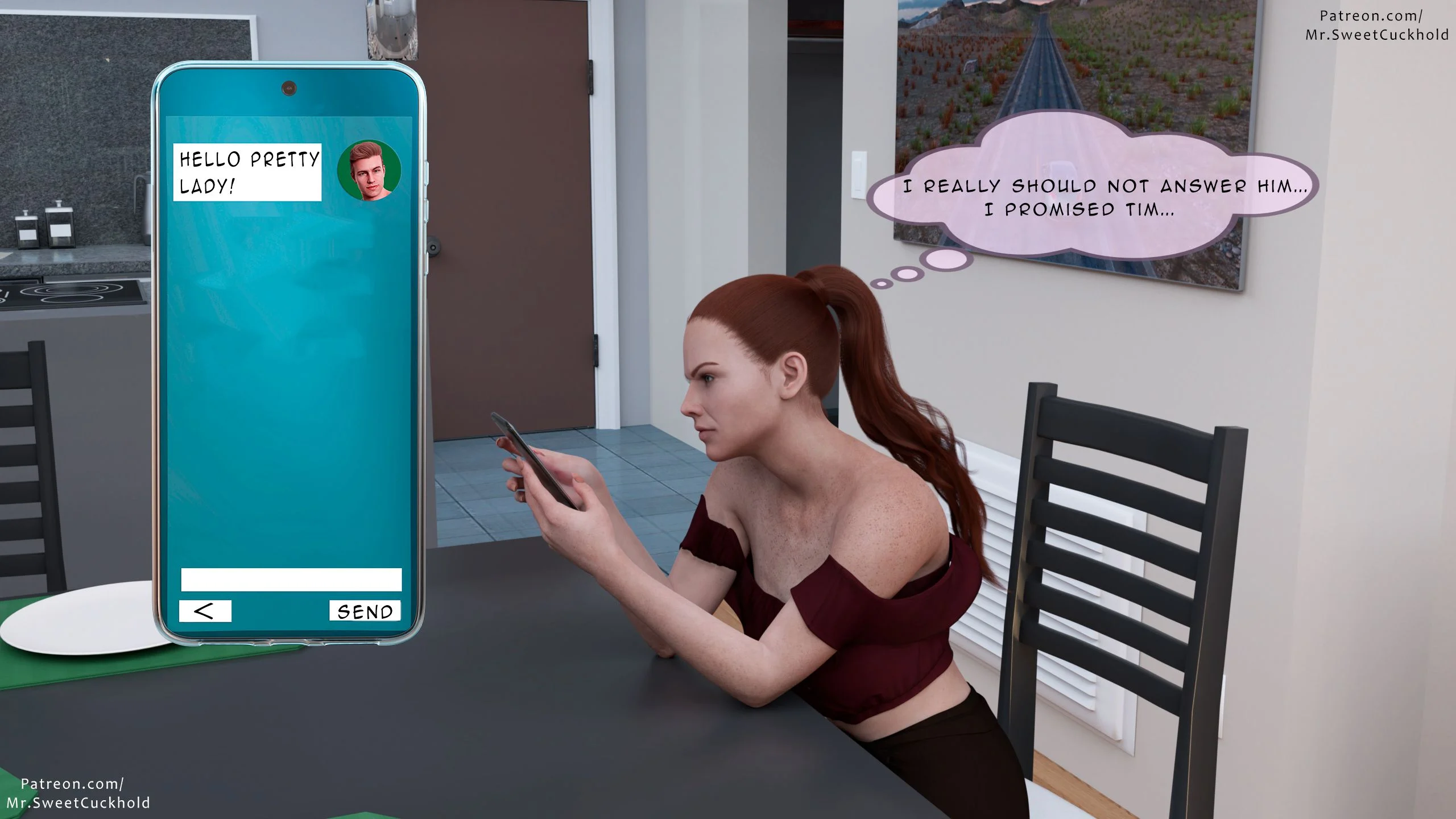 Much bigger than my boyfriend [Mr.SweetCuckhold] - Chapter 1 — Page 68