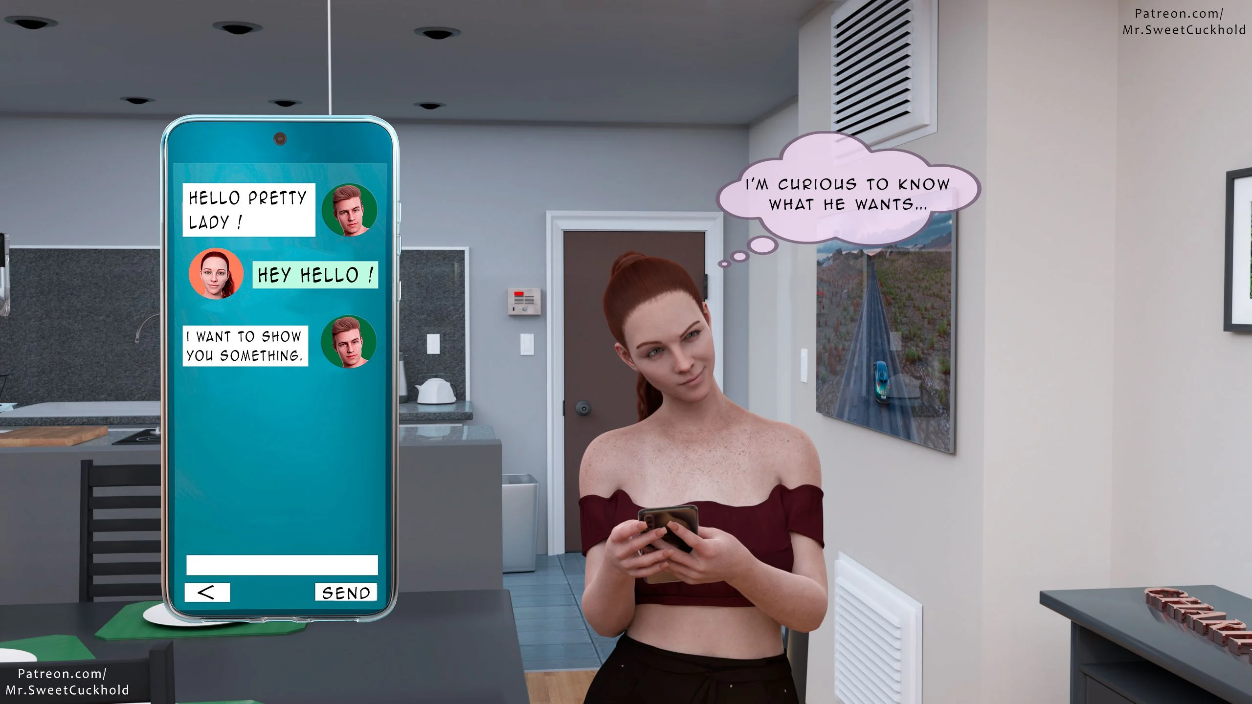 Much bigger than my boyfriend [Mr.SweetCuckhold] - Chapter 1 — Page 70