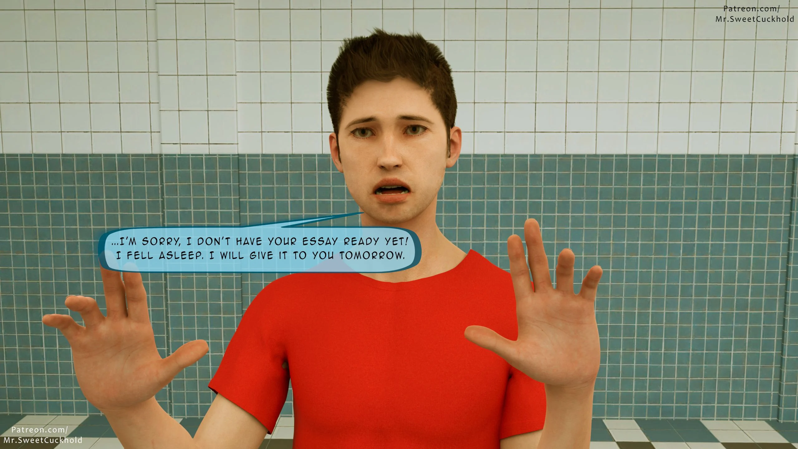 Much bigger than my boyfriend [Mr.SweetCuckhold] - Chapter 1 — Page 8