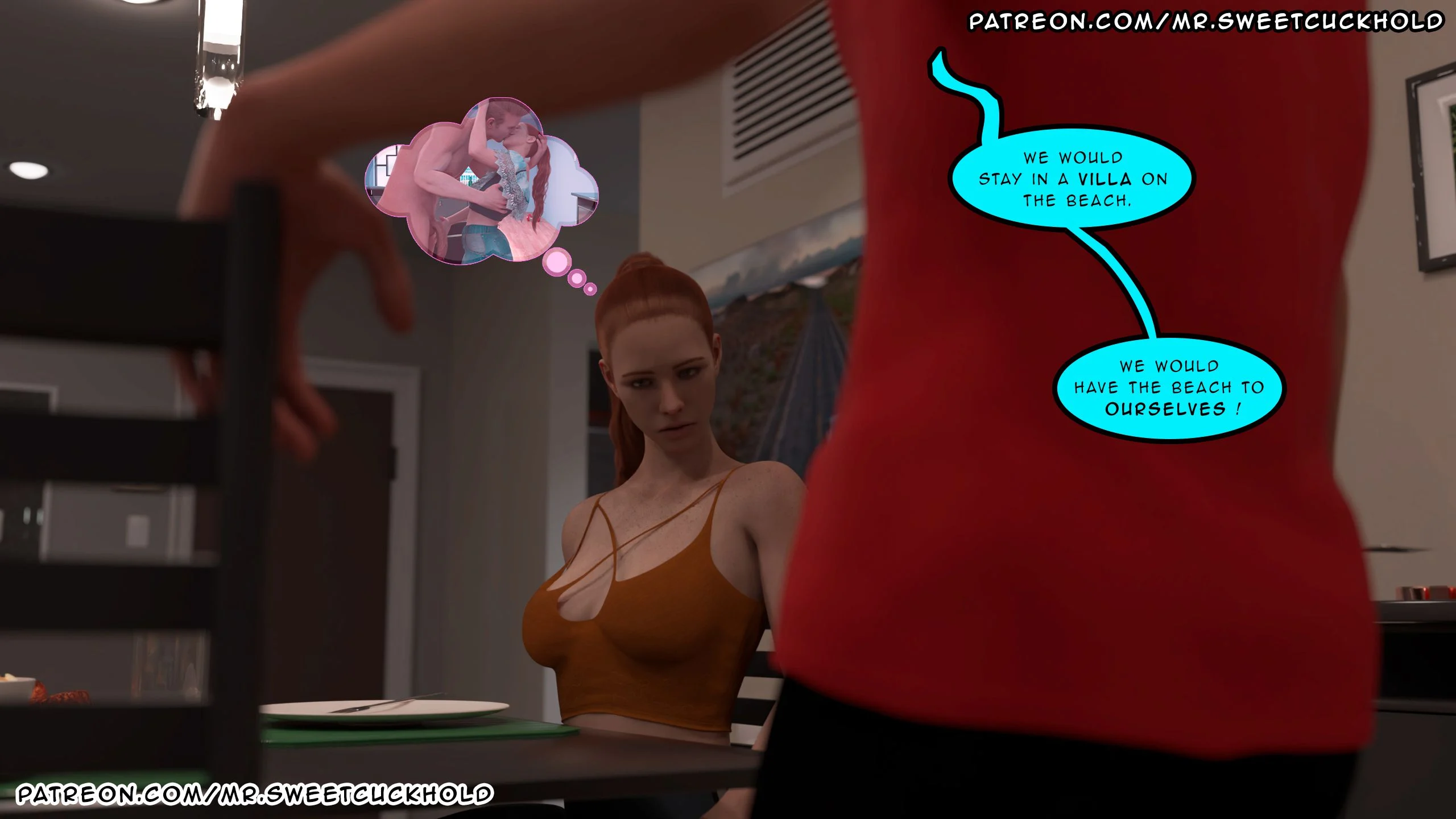 Much bigger than my boyfriend [Mr.SweetCuckhold] - Chapter 3 — Page 10