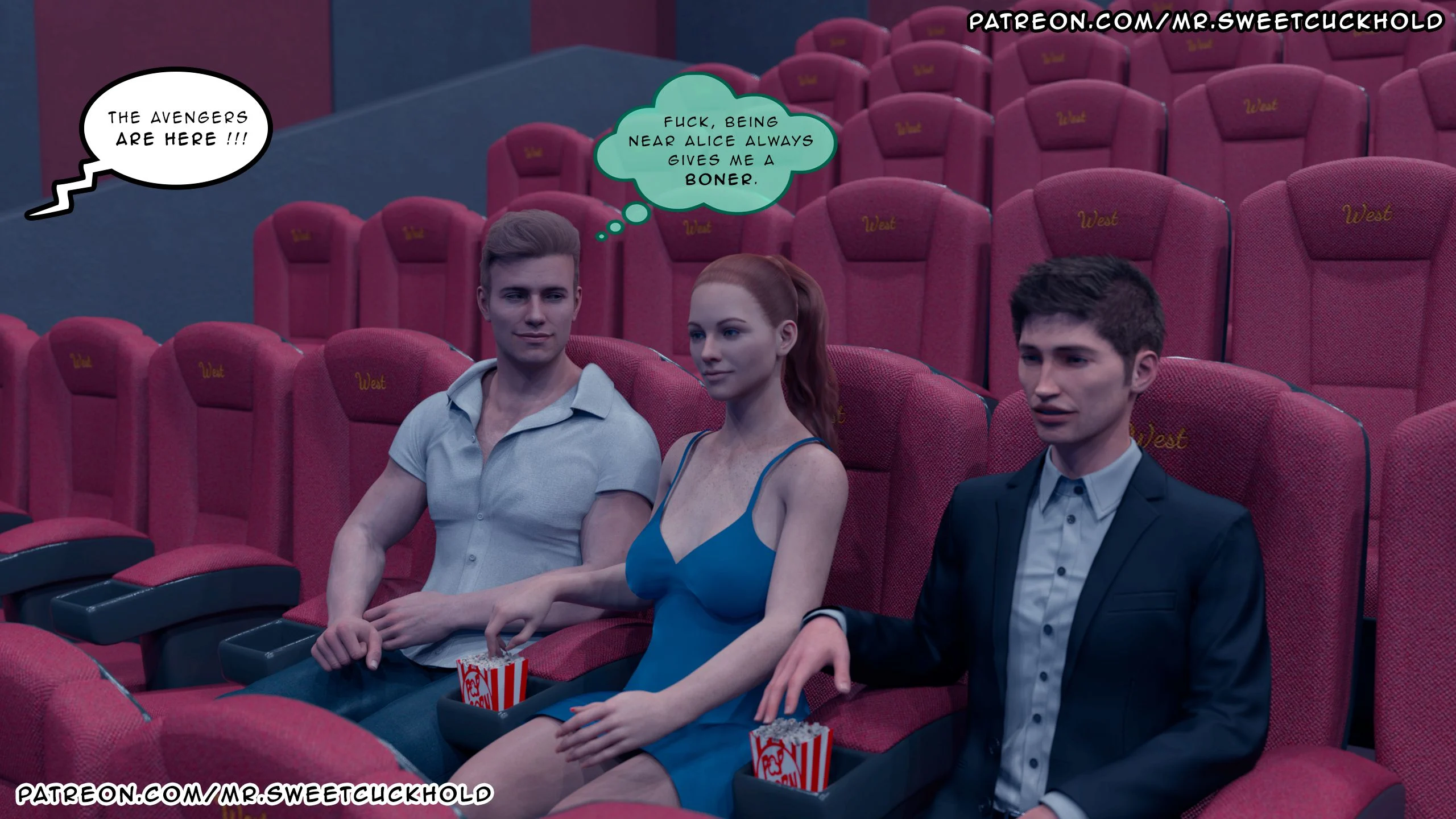 Much bigger than my boyfriend [Mr.SweetCuckhold] - Chapter 3 — Page 122