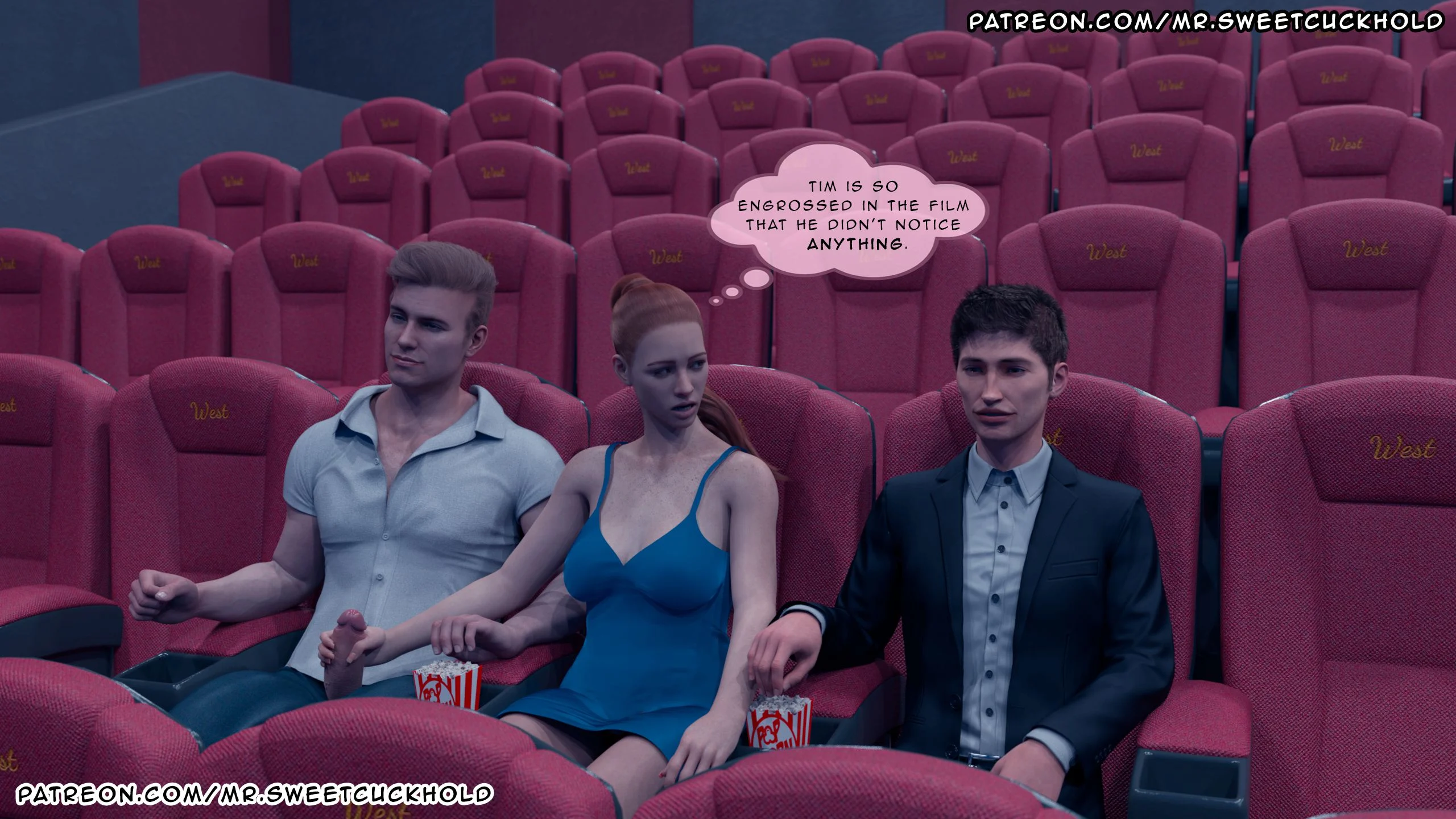 Much bigger than my boyfriend [Mr.SweetCuckhold] - Chapter 3 — Page 129