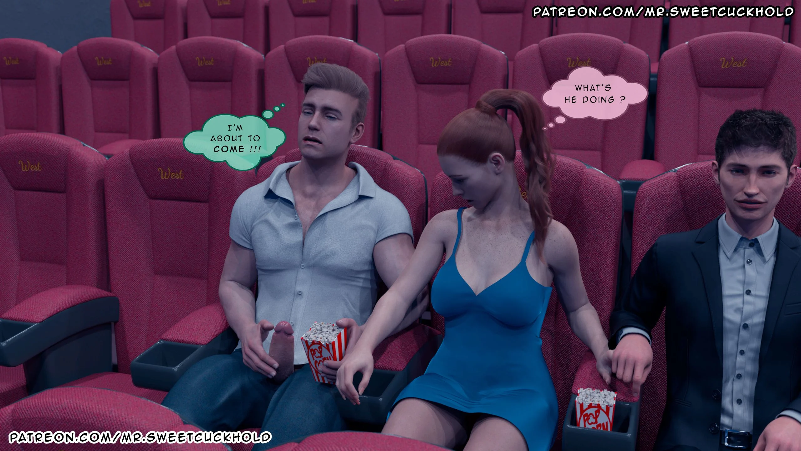 Much bigger than my boyfriend [Mr.SweetCuckhold] - Chapter 3 — Page 131