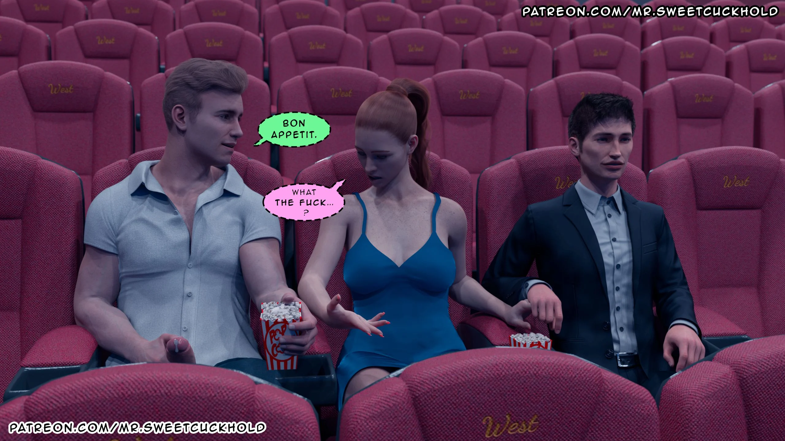 Much bigger than my boyfriend [Mr.SweetCuckhold] - Chapter 3 — Page 135