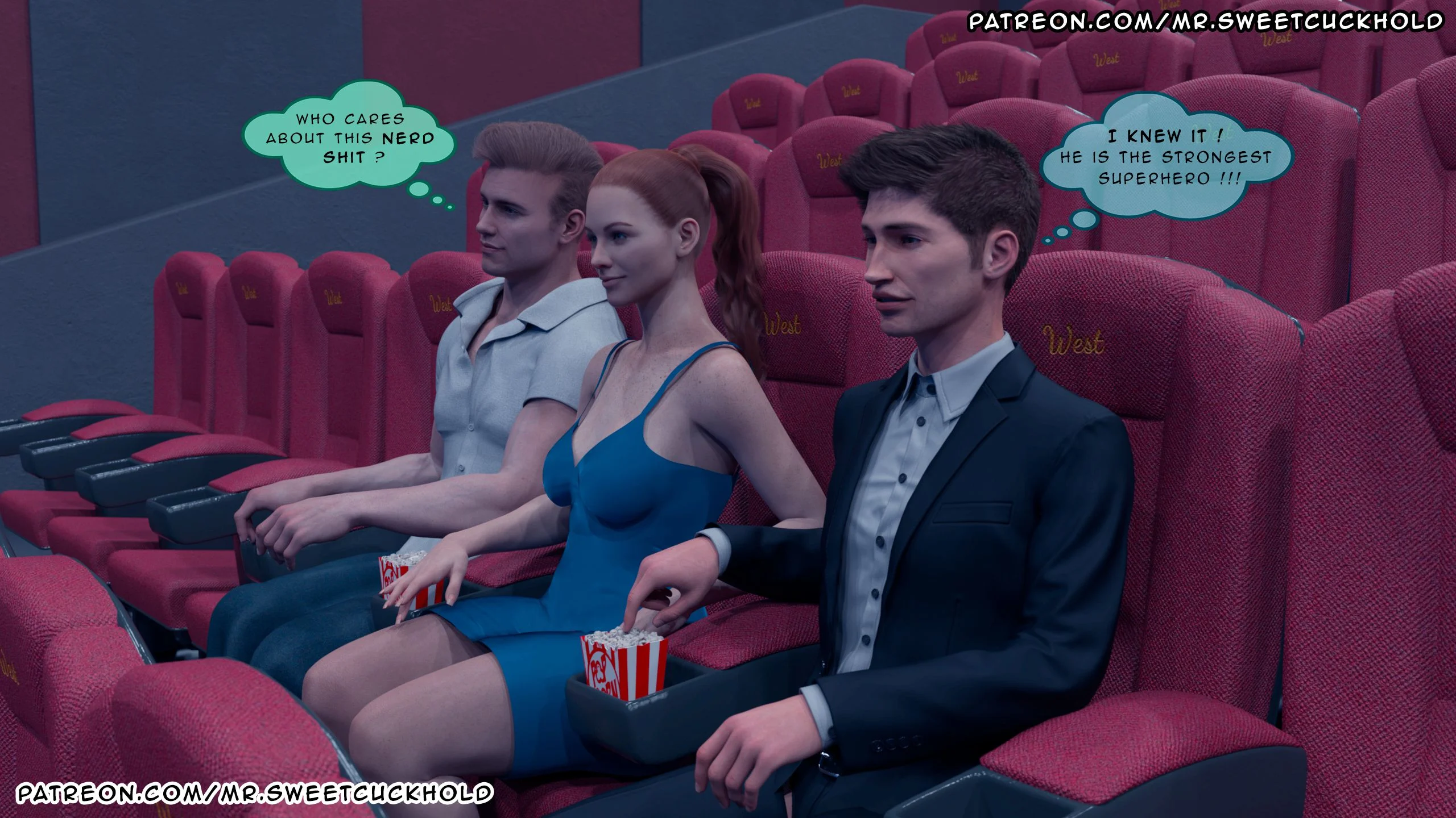 Much bigger than my boyfriend [Mr.SweetCuckhold] - Chapter 3 — Page 137