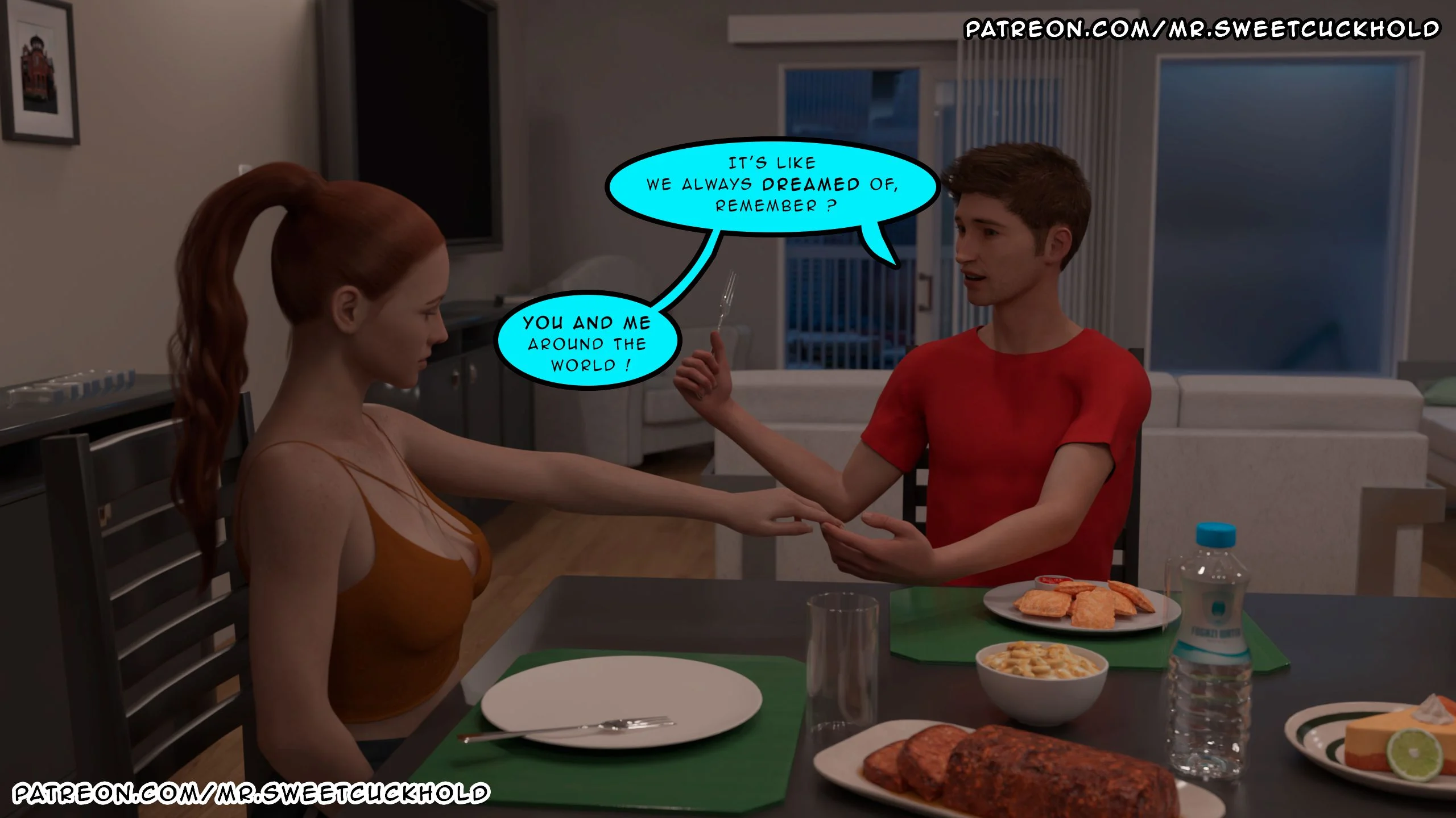 Much bigger than my boyfriend [Mr.SweetCuckhold] - Chapter 3 — Page 5