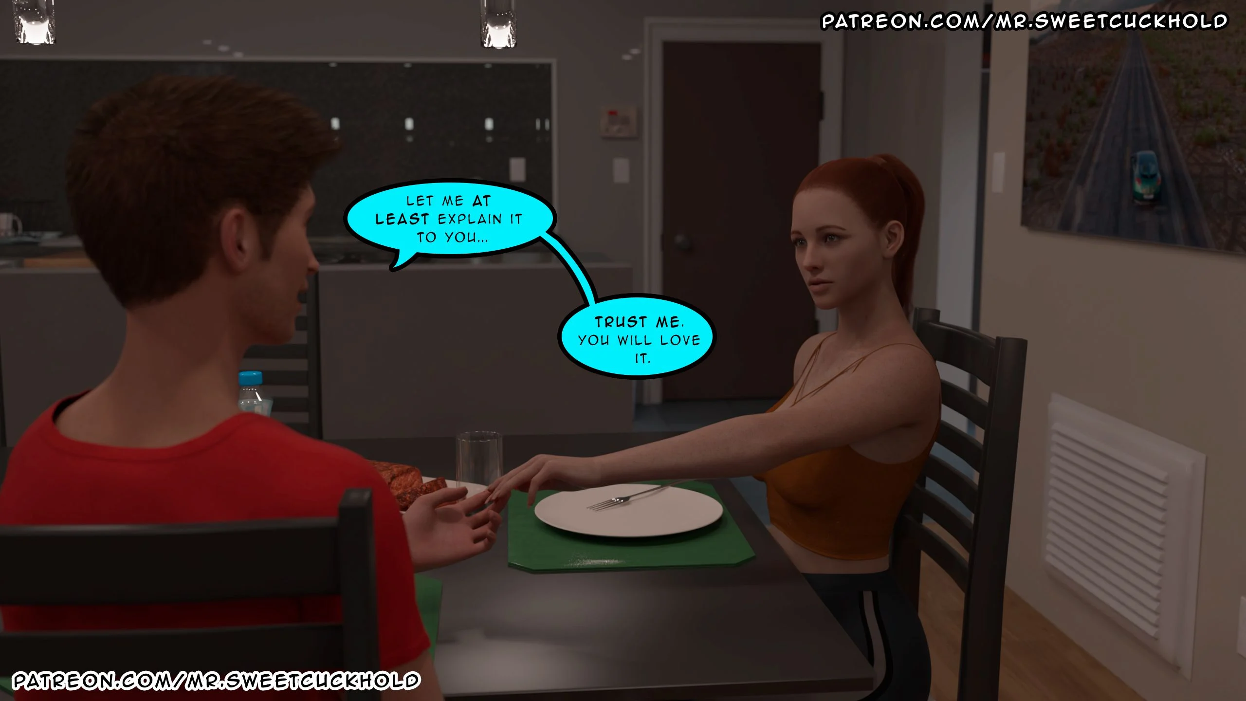 Much bigger than my boyfriend [Mr.SweetCuckhold] - Chapter 3 — Page 6