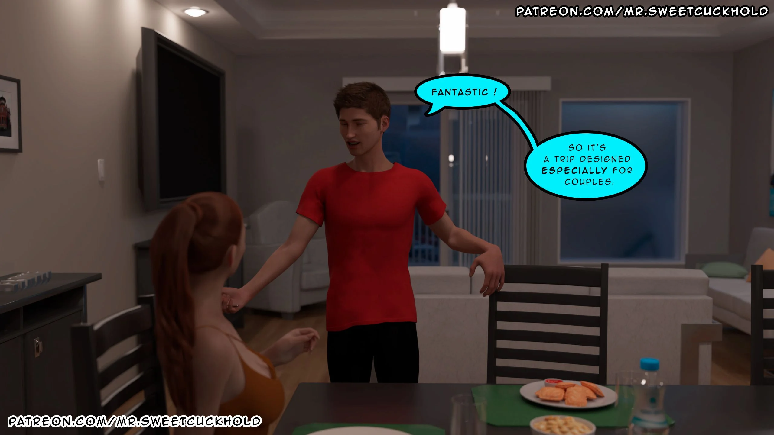 Much bigger than my boyfriend [Mr.SweetCuckhold] - Chapter 3 — Page 8