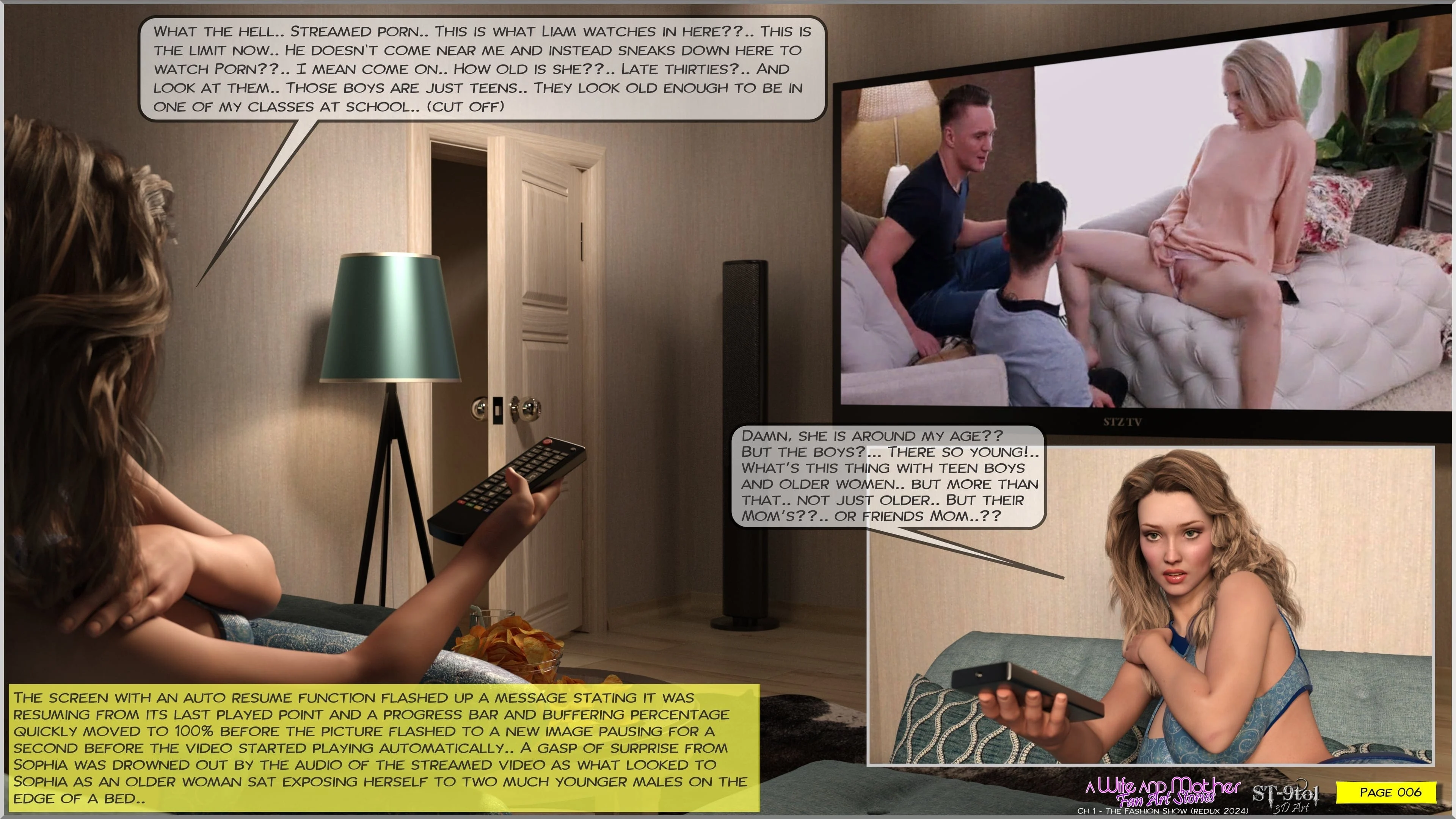 Fan Art Stories [ST-9Pol | ST9to1] - Chapter 1.1 — Page 8