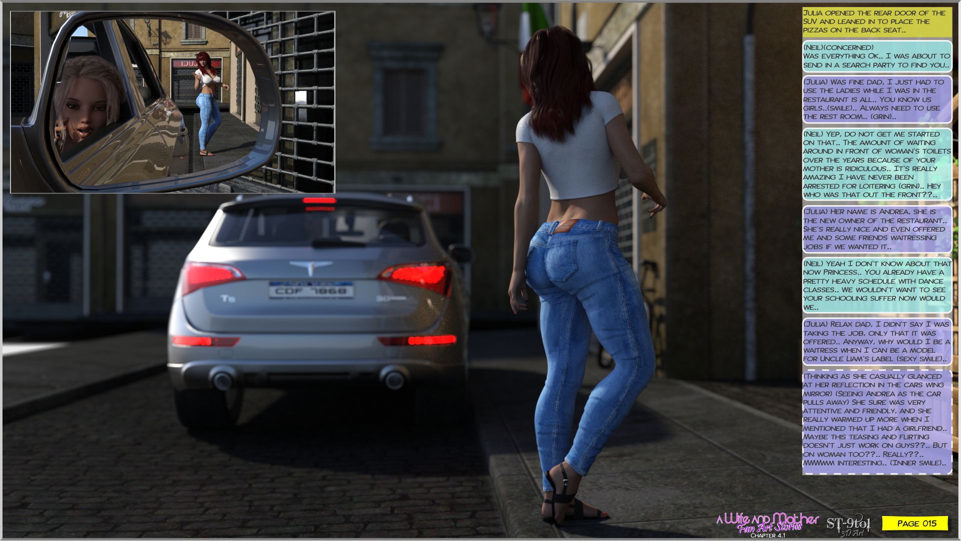 Fan Art Stories [ST-9Pol | ST9to1] - Chapter 4.1 — Page 15