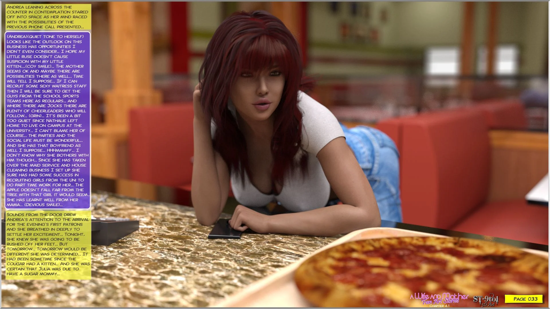 Fan Art Stories [ST-9Pol | ST9to1] - Chapter 4.1 — Page 33