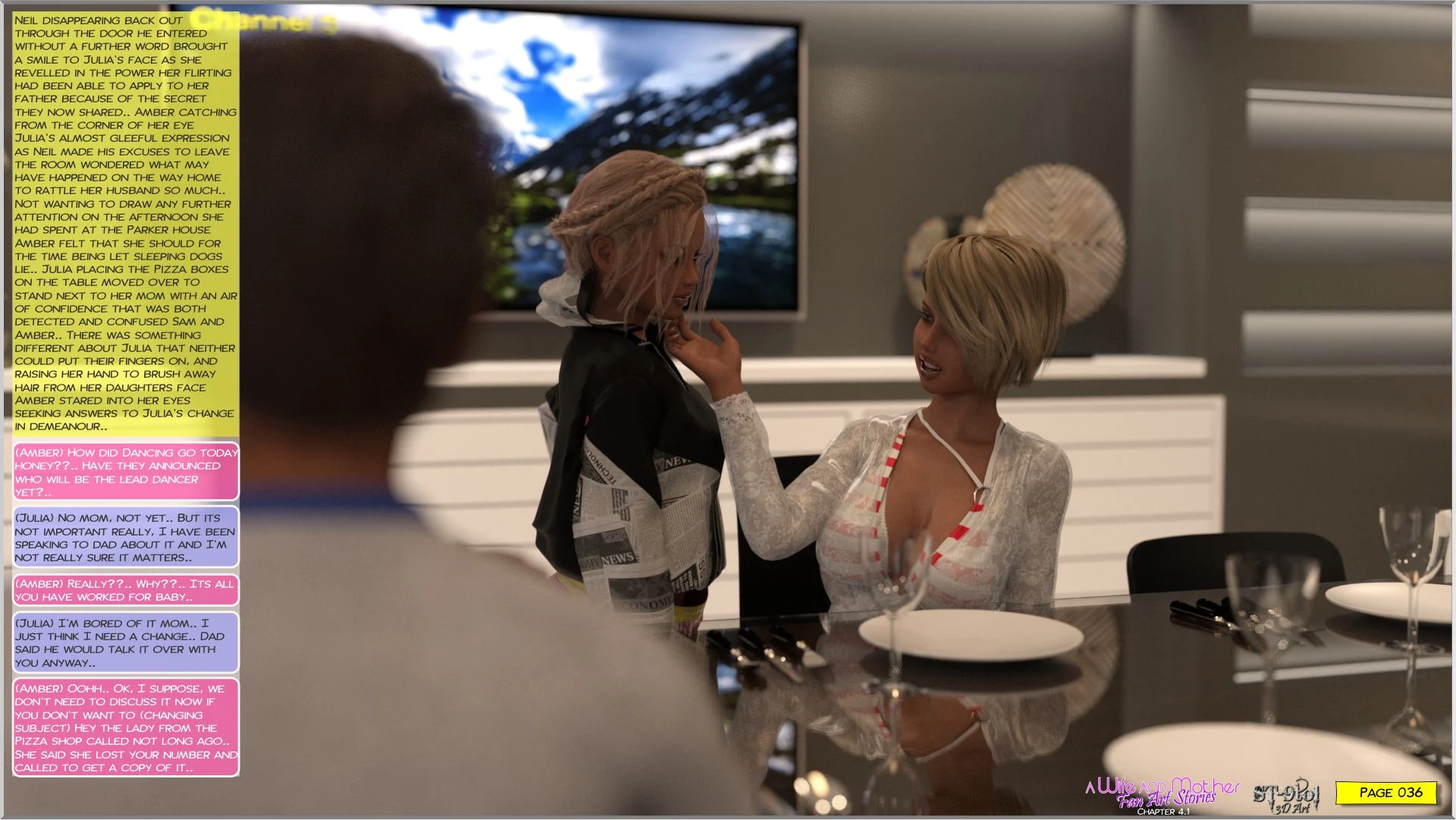 Fan Art Stories [ST-9Pol | ST9to1] - Chapter 4.1 — Page 36