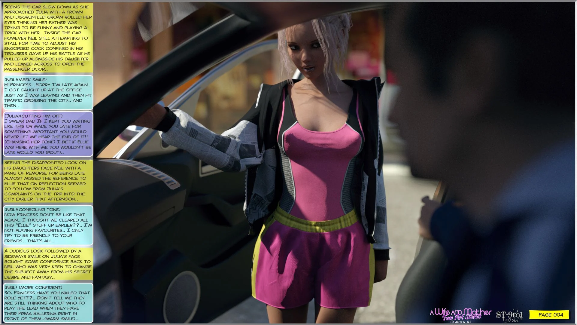 Fan Art Stories [ST-9Pol | ST9to1] - Chapter 4.1 — Page 4