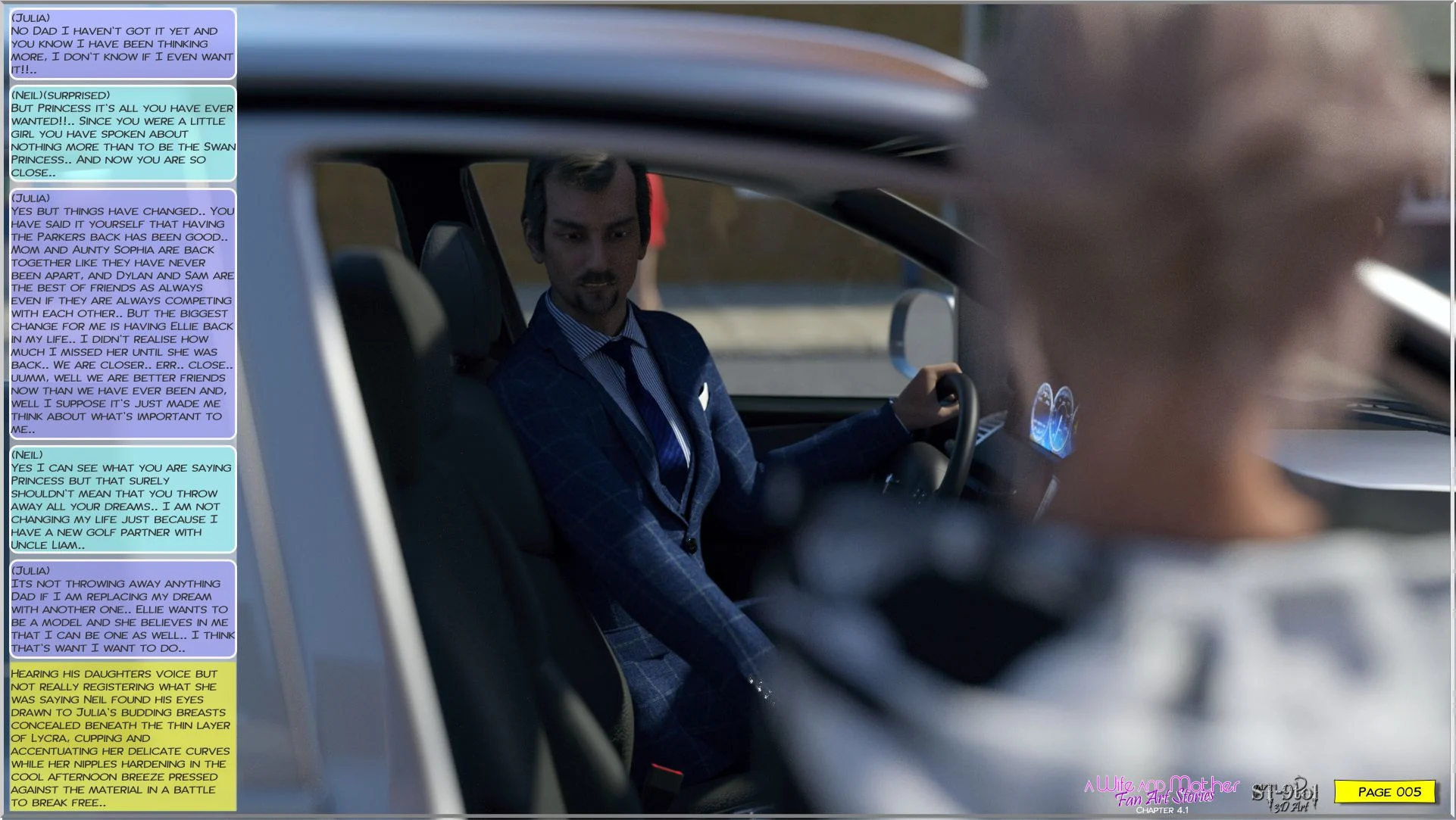 Fan Art Stories [ST-9Pol | ST9to1] - Chapter 4.1 — Page 5