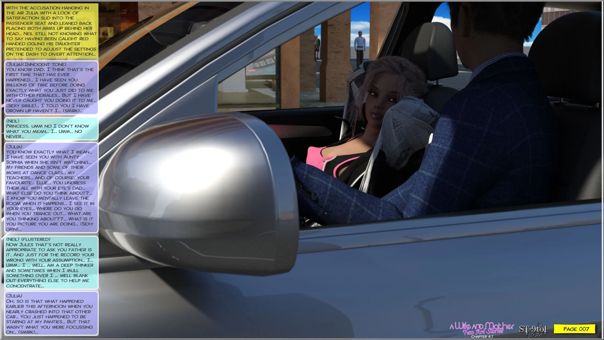 Fan Art Stories [ST-9Pol | ST9to1] - Chapter 4.1 — Page 7