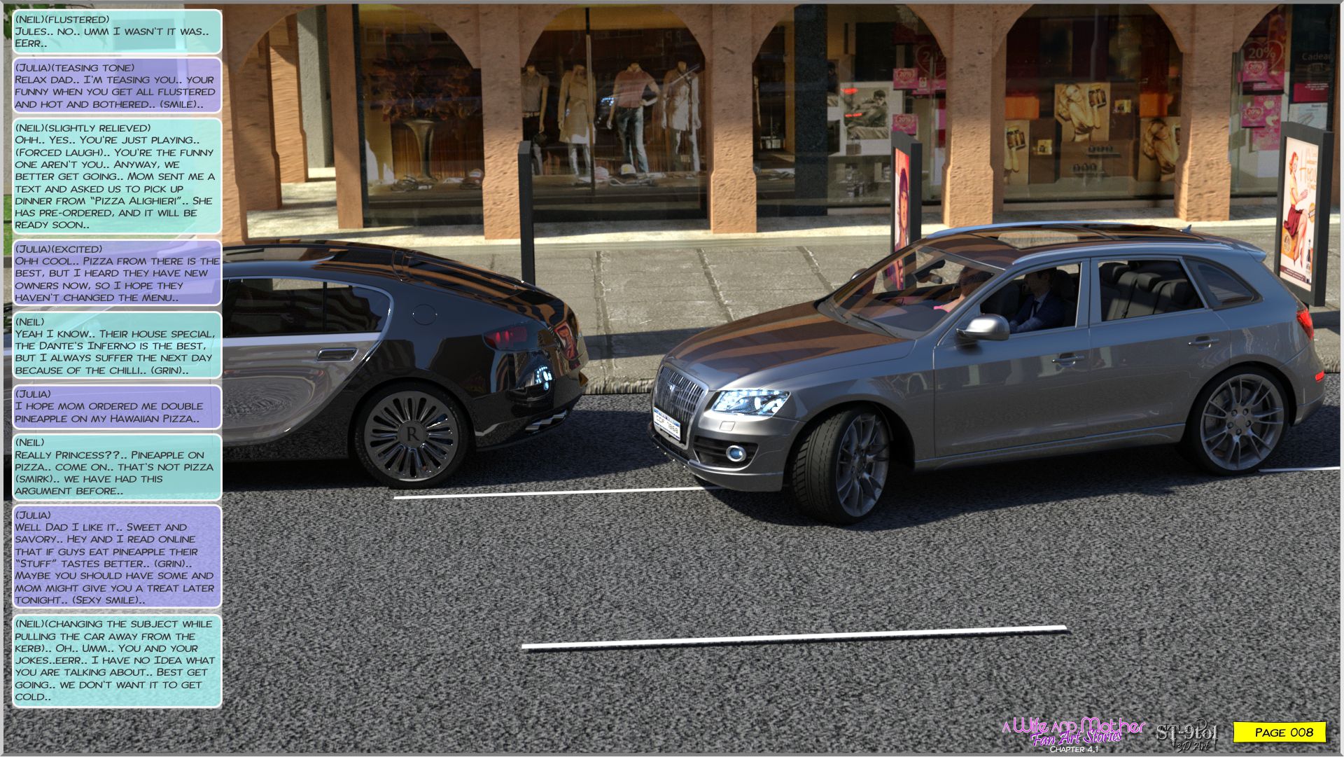 Fan Art Stories [ST-9Pol | ST9to1] - Chapter 4.1 — Page 8