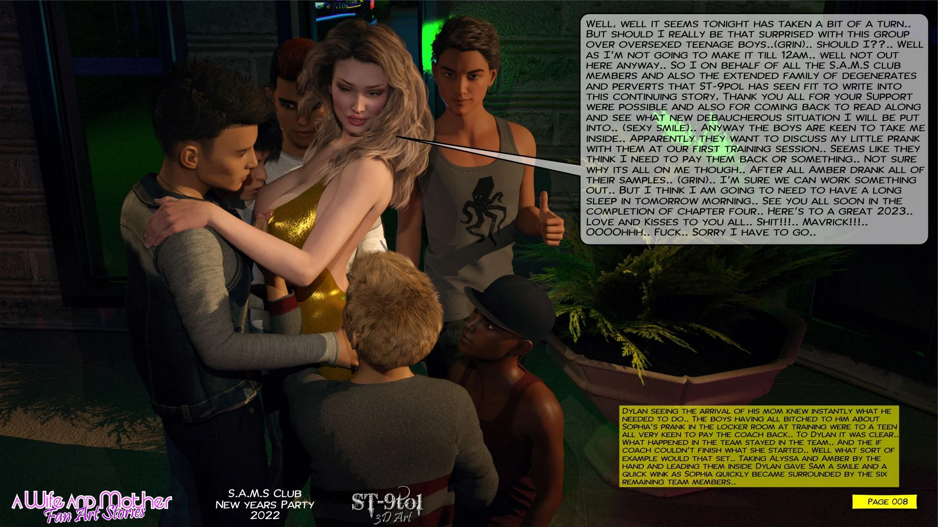 Fan Art Stories [ST-9Pol | ST9to1] - Chapter 0.2 — Page 8