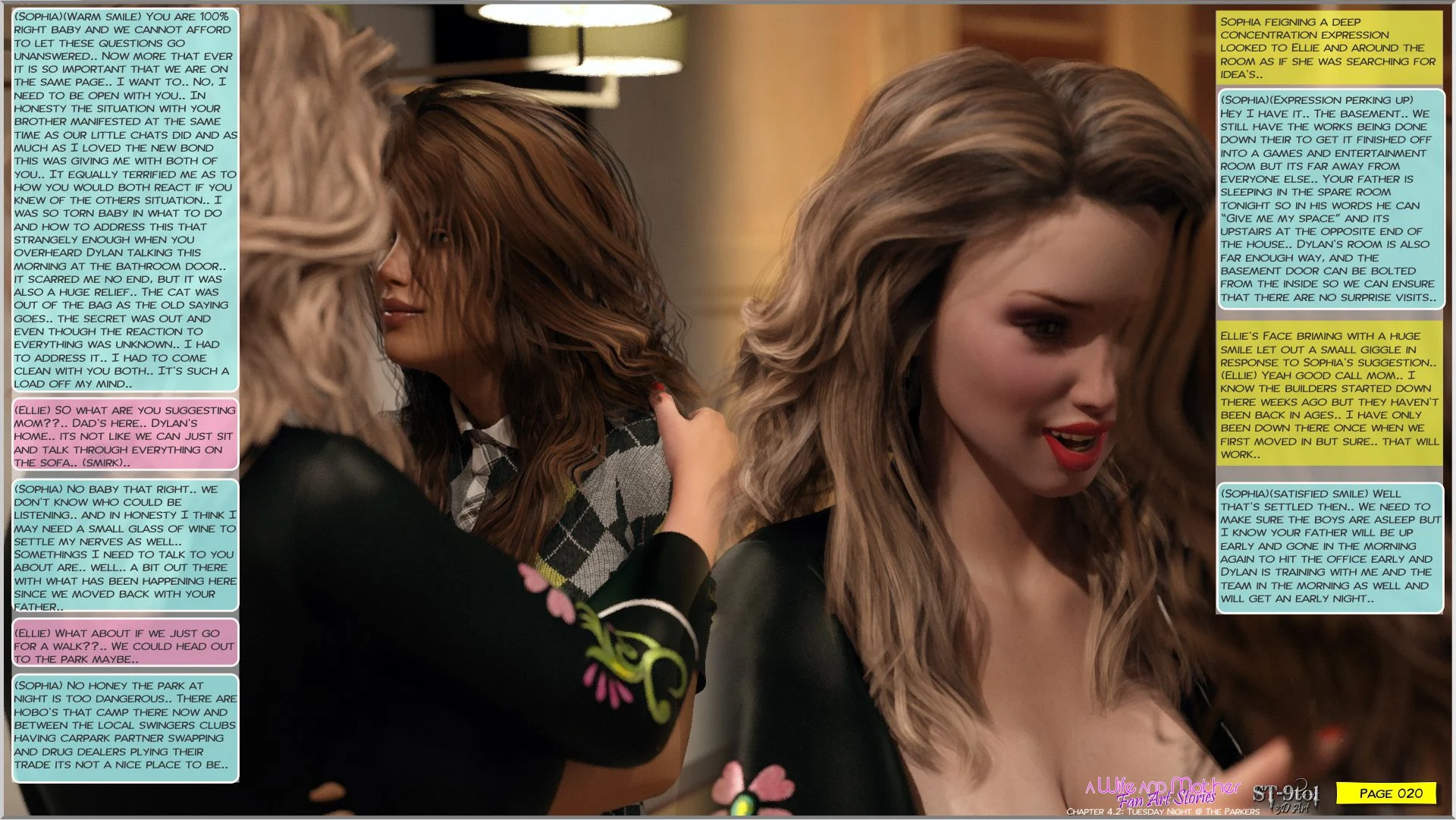 Fan Art Stories [ST-9Pol | ST9to1] - Chapter 4.2 — Page 20