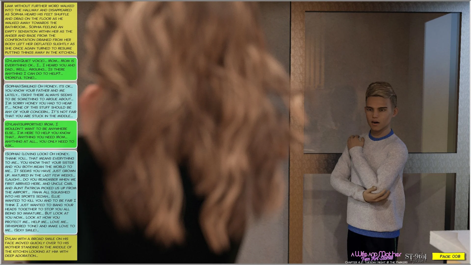 Fan Art Stories [ST-9Pol | ST9to1] - Chapter 4.2 — Page 8