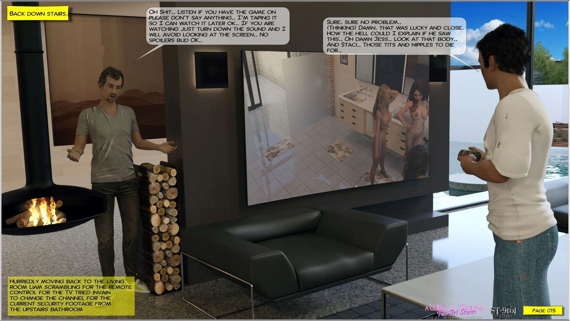 Fan Art Stories [ST-9Pol | ST9to1] - Chapter 5.3 — Page 15