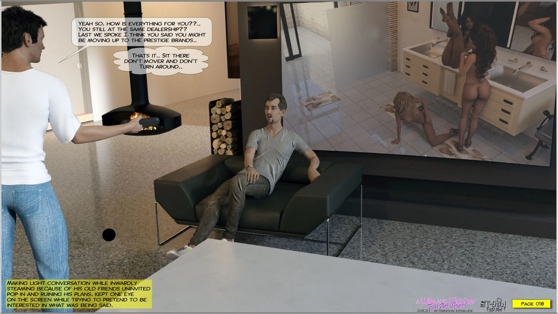 Fan Art Stories [ST-9Pol | ST9to1] - Chapter 5.3 — Page 18