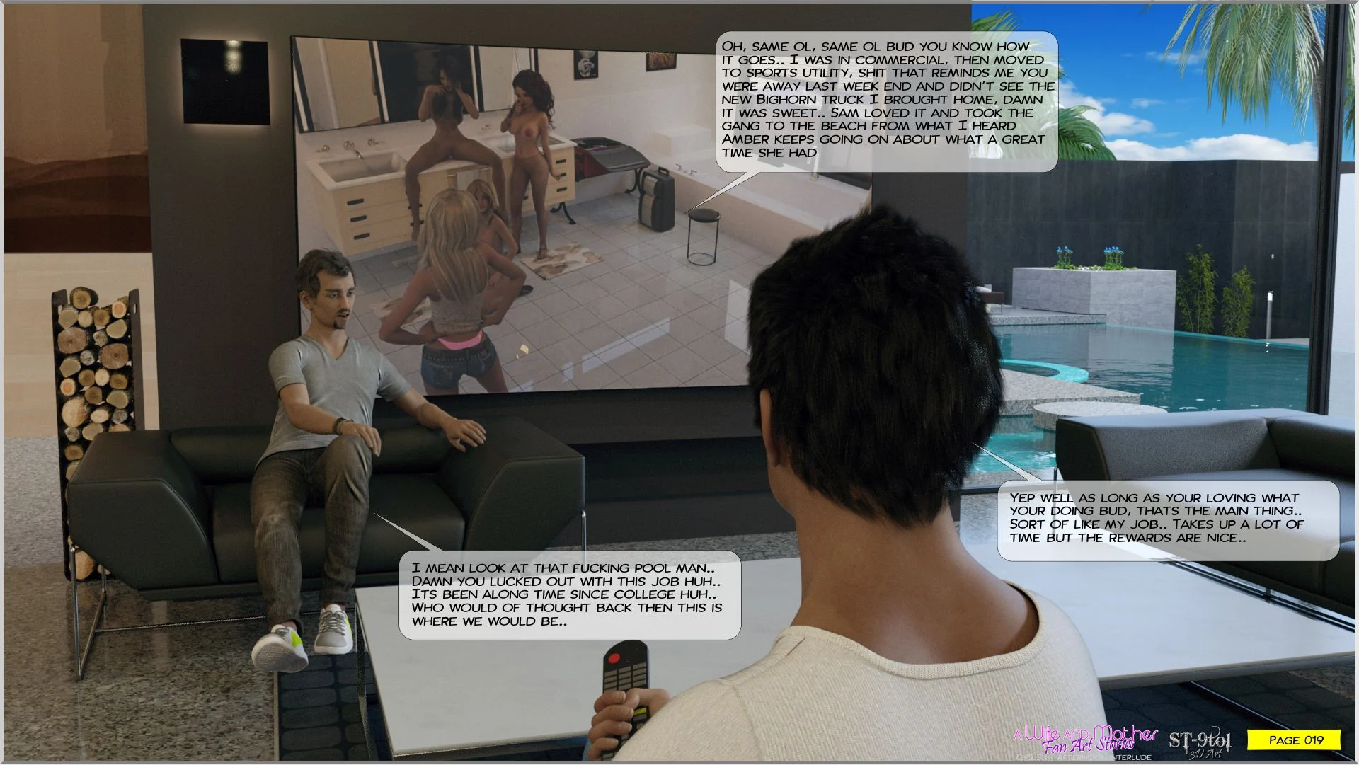 Fan Art Stories [ST-9Pol | ST9to1] - Chapter 5.3 — Page 19