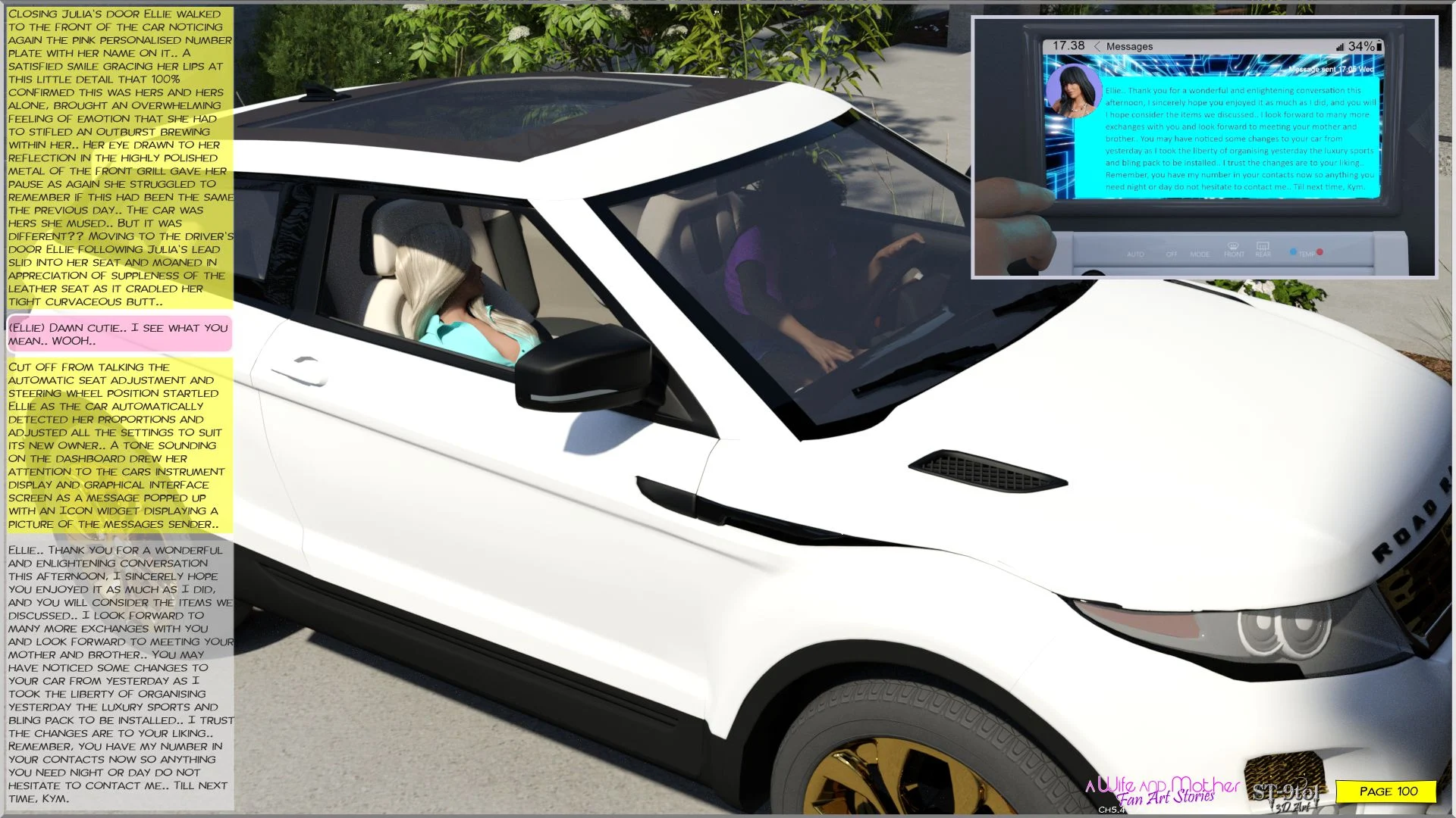 Fan Art Stories [ST-9Pol | ST9to1] - Chapter 5.4 — Page 100